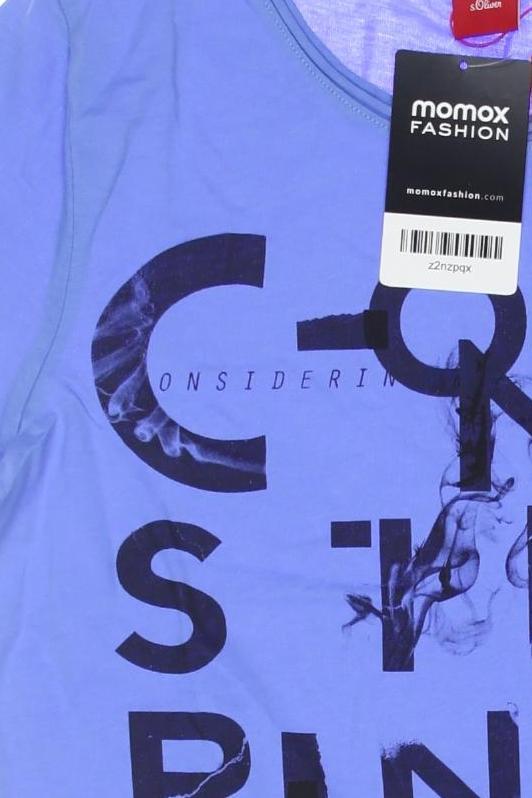 Thumbnail - s.Oliver Mädchen T-Shirt, blau, Gr. 164