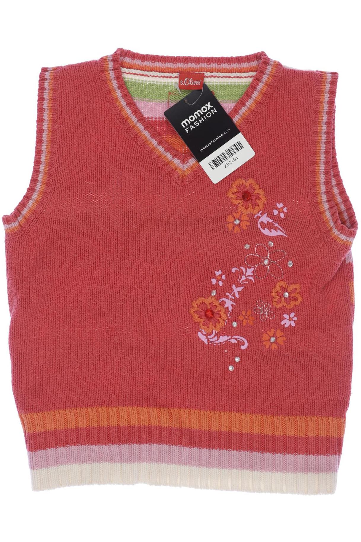 

s.Oliver Damen Pullover, rot, Gr. 128