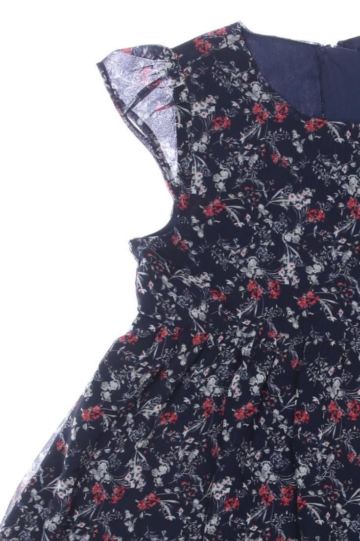 Thumbnail - s.Oliver Mädchen Kleid, marineblau, Gr. 122