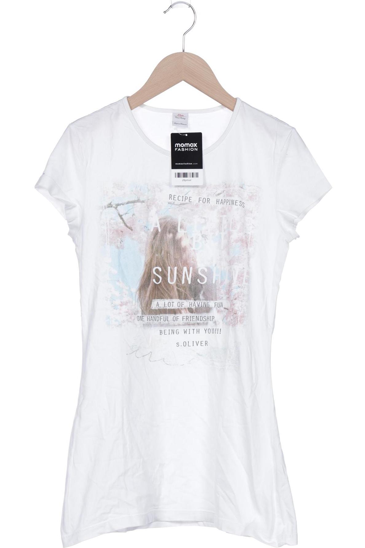 

s.Oliver Mädchen T-Shirt, weiß