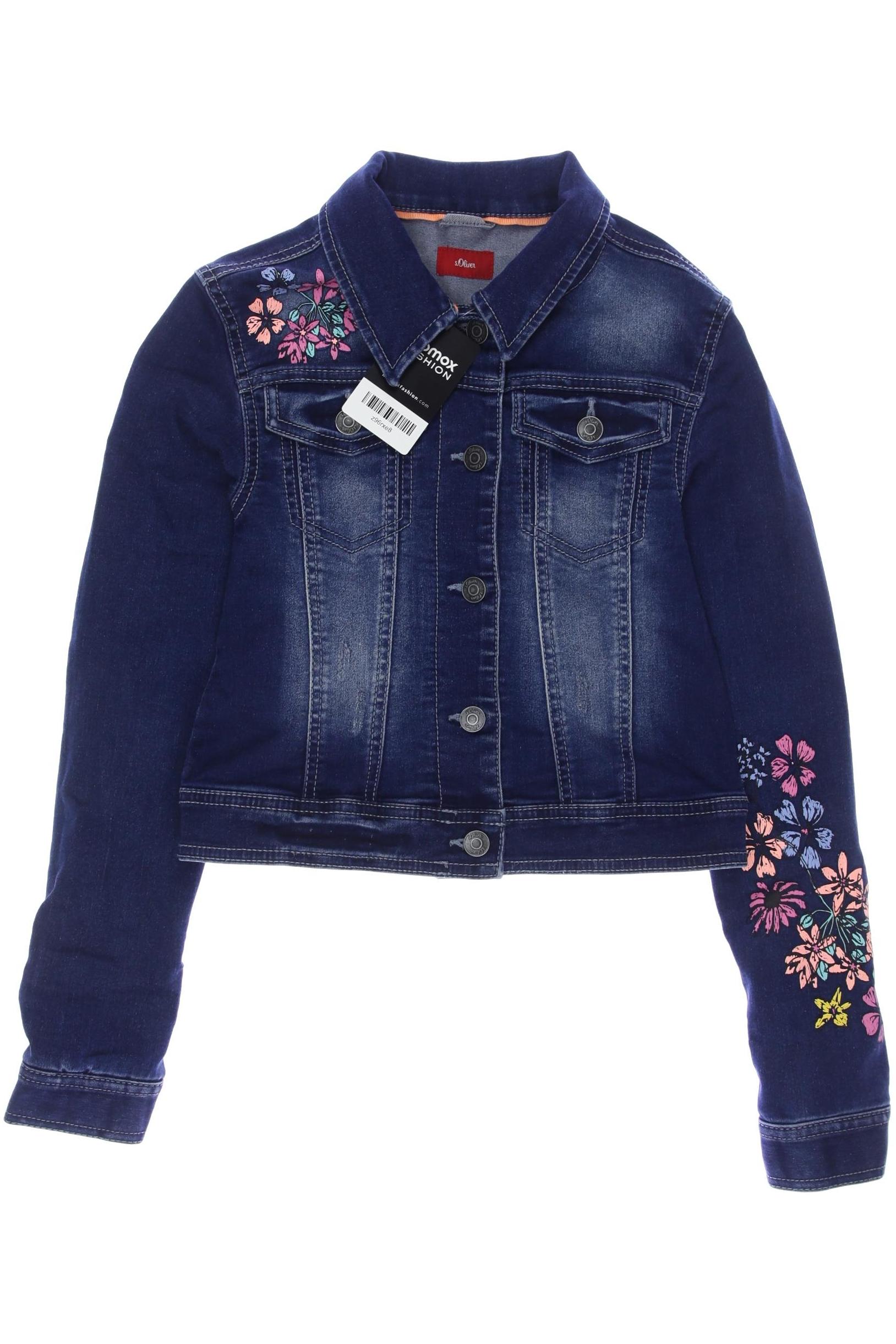 

s.Oliver Damen Jacke, marineblau, Gr. 134