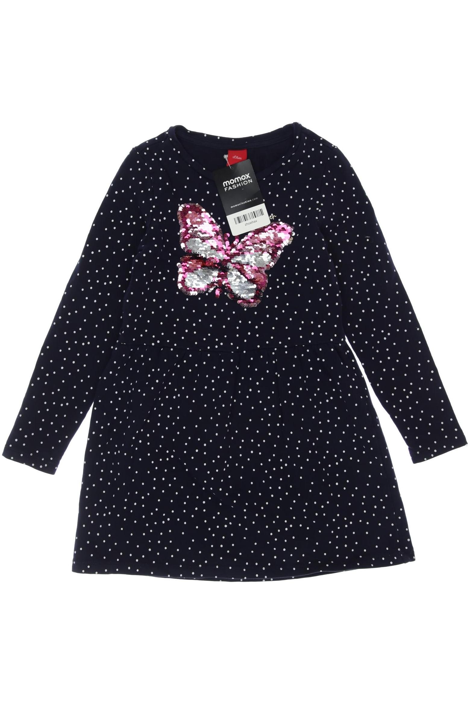 

s.Oliver Damen Kleid, marineblau, Gr. 110