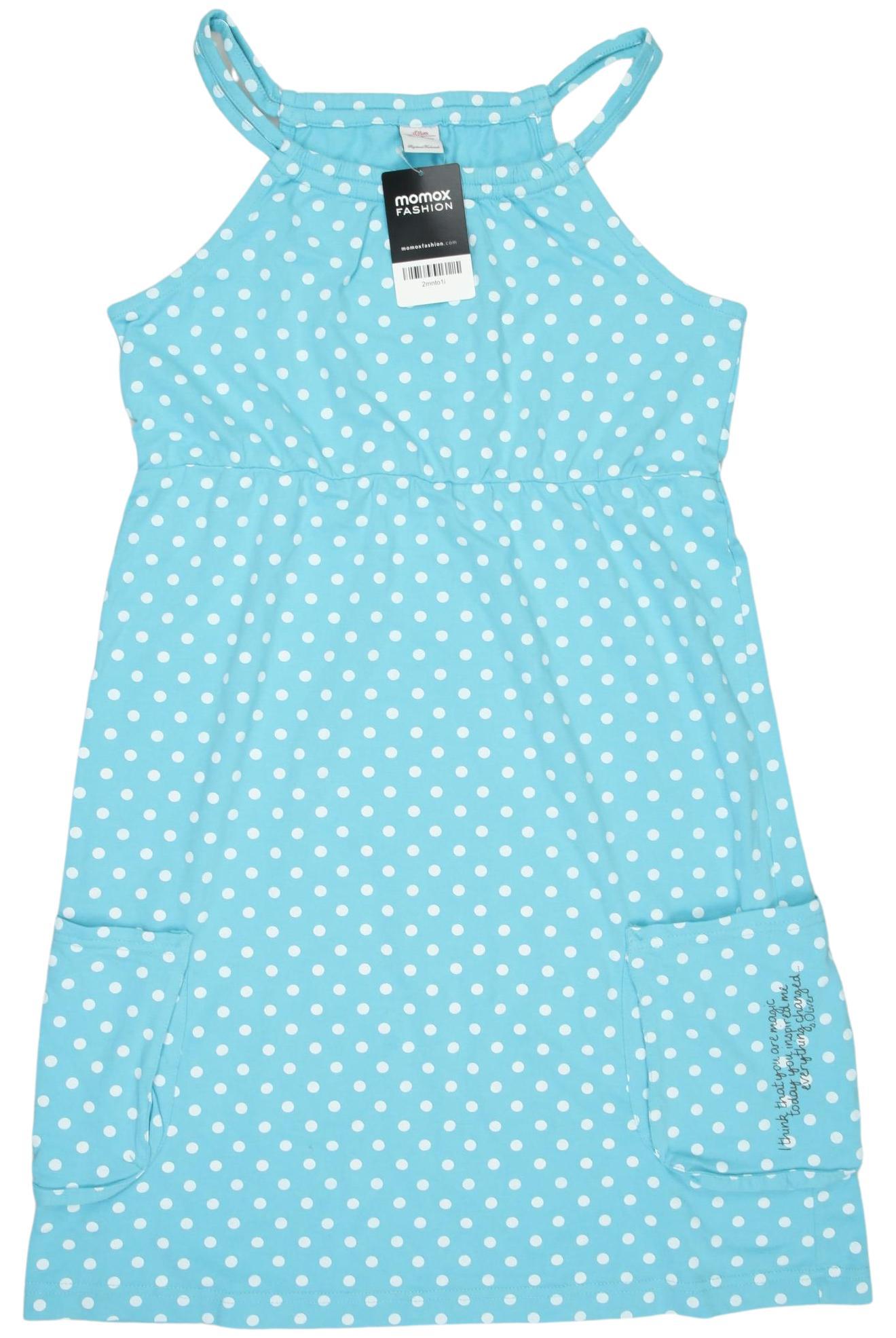 

s.Oliver Mädchen Kleid, blau, Gr. 170