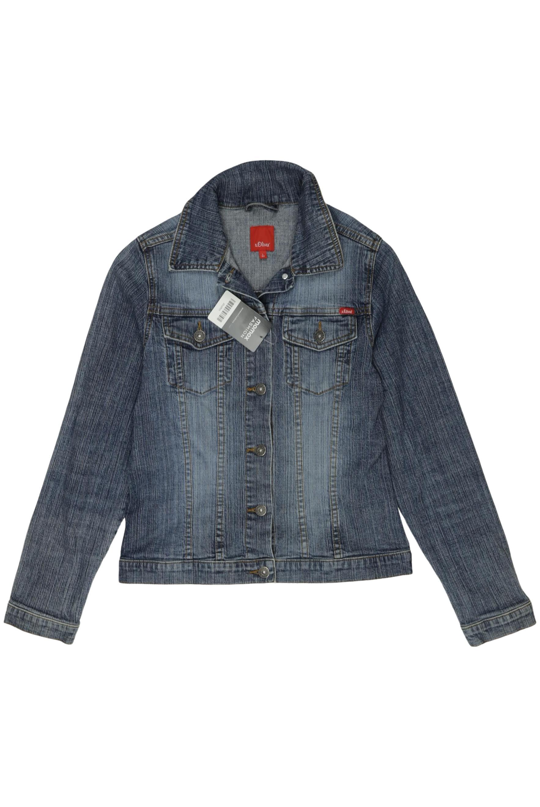 

s.Oliver Mädchen Jacke, blau, Gr. 164