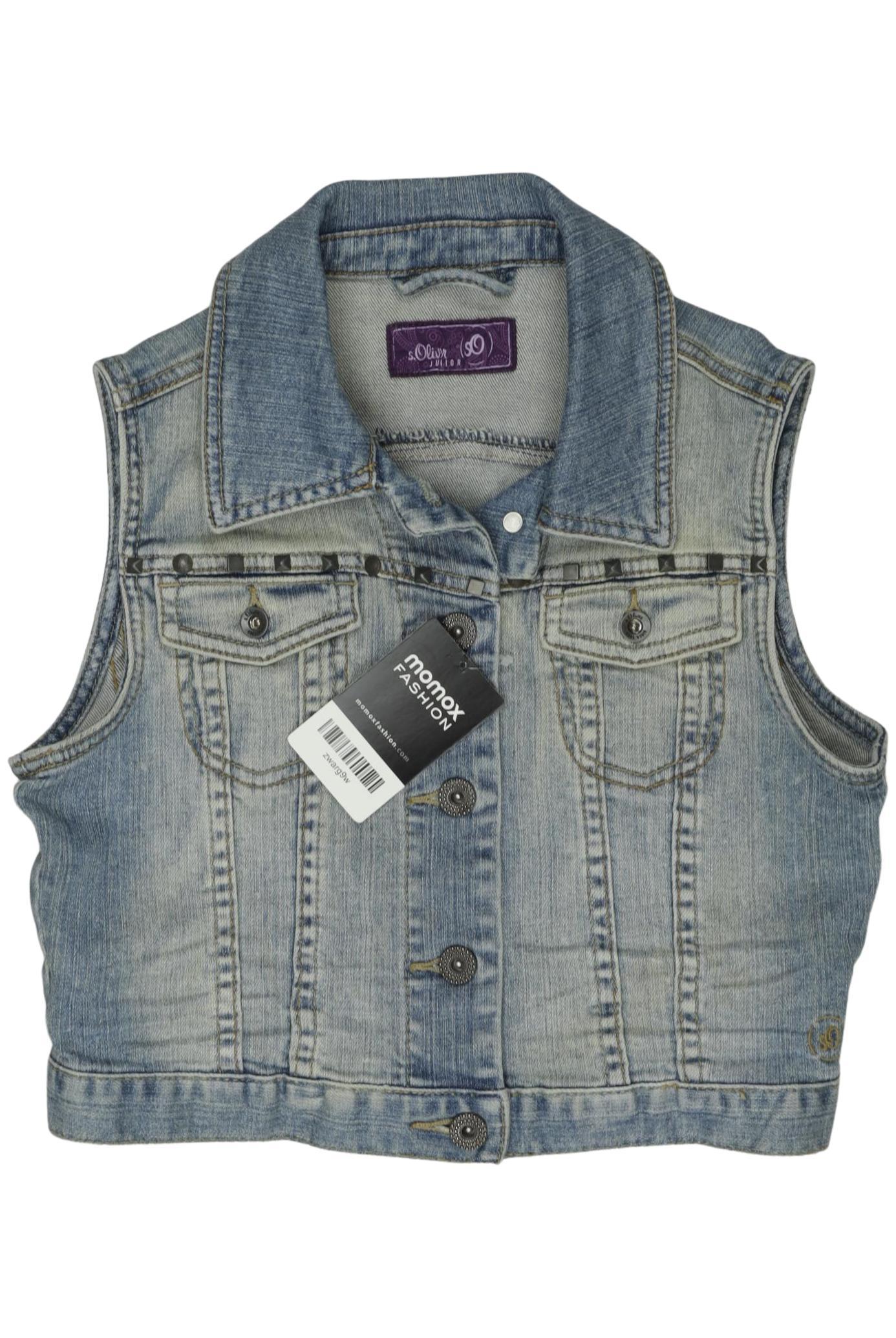 

s.Oliver Damen Jacke, hellblau, Gr. 158