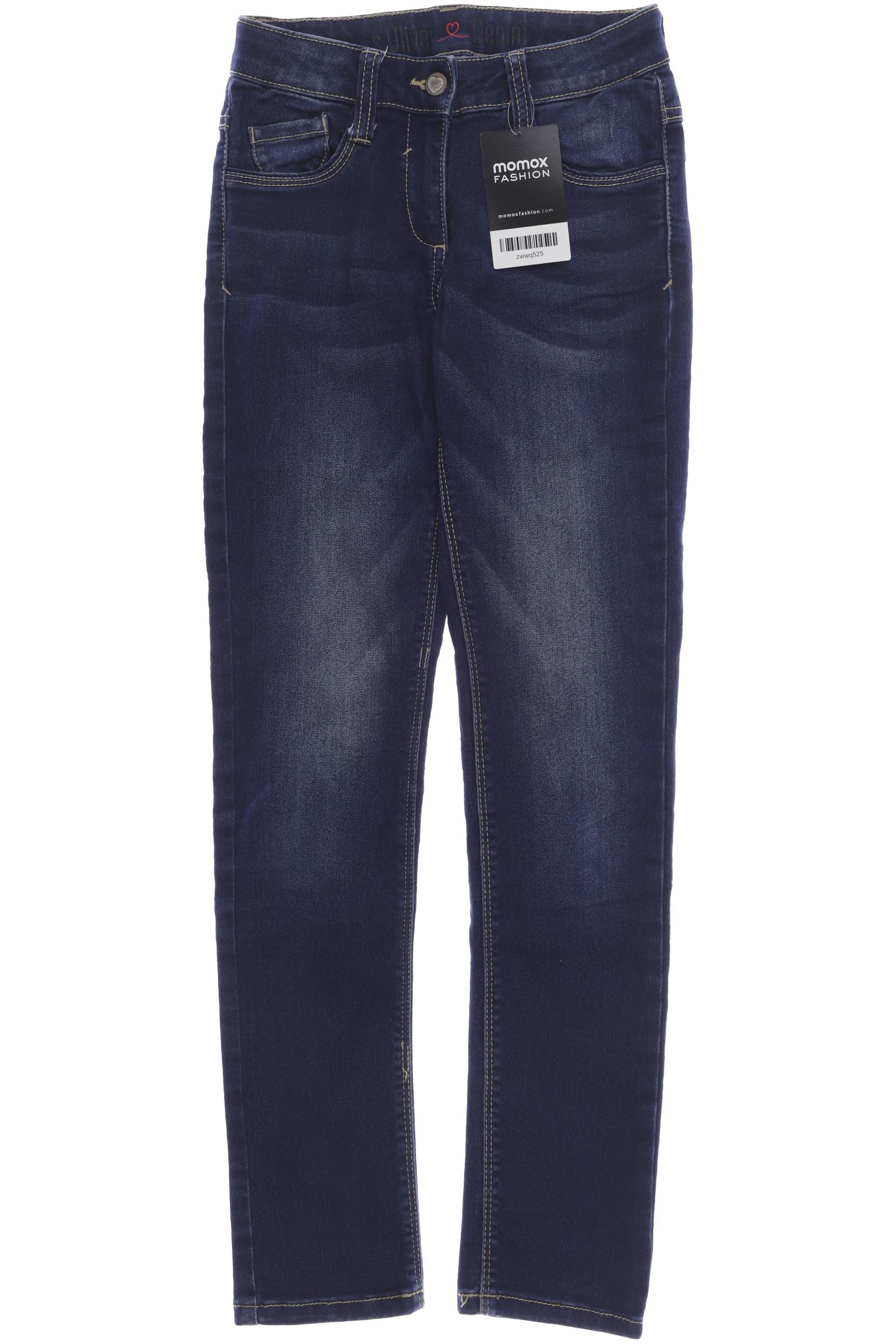 

s.Oliver Mädchen Jeans, marineblau
