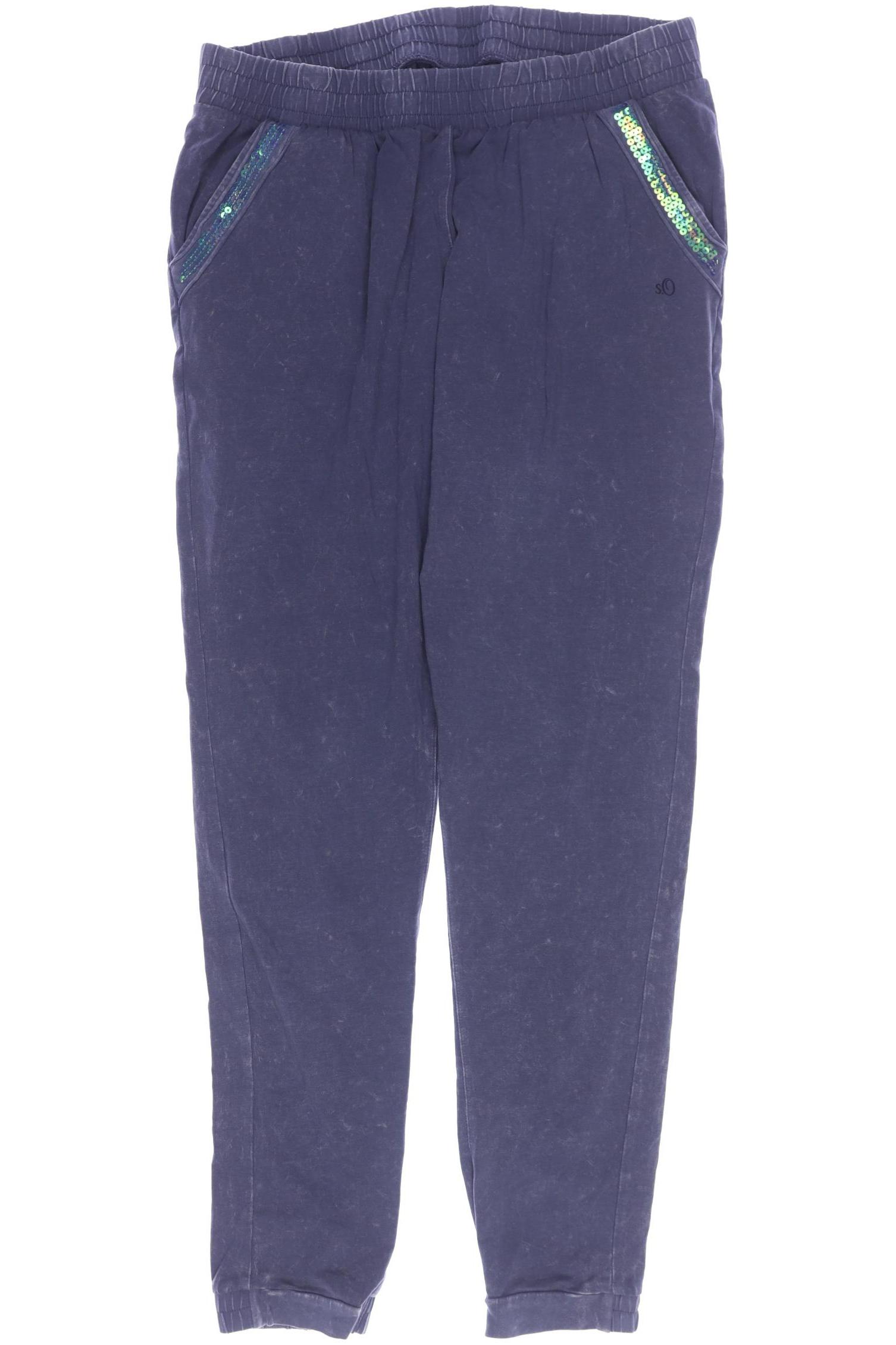 

s.Oliver Damen Stoffhose, blau, Gr. 176