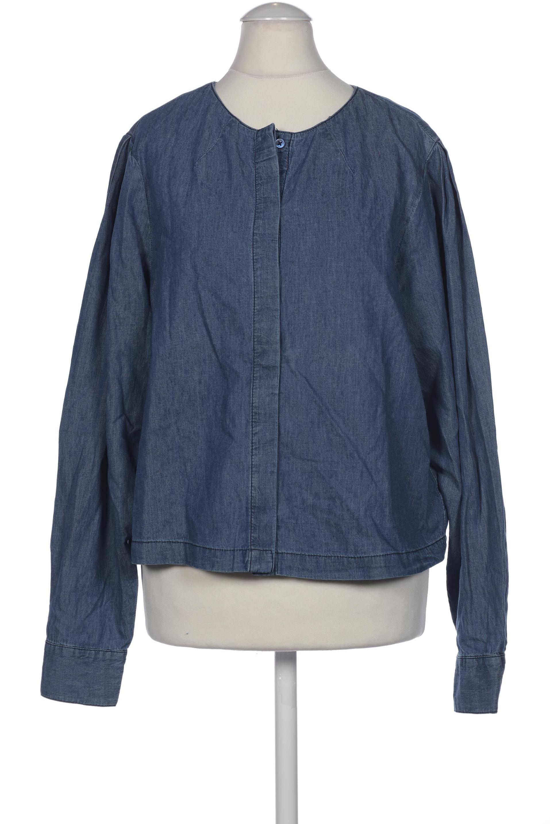 

s.Oliver Selection Damen Bluse, blau, Gr. 34