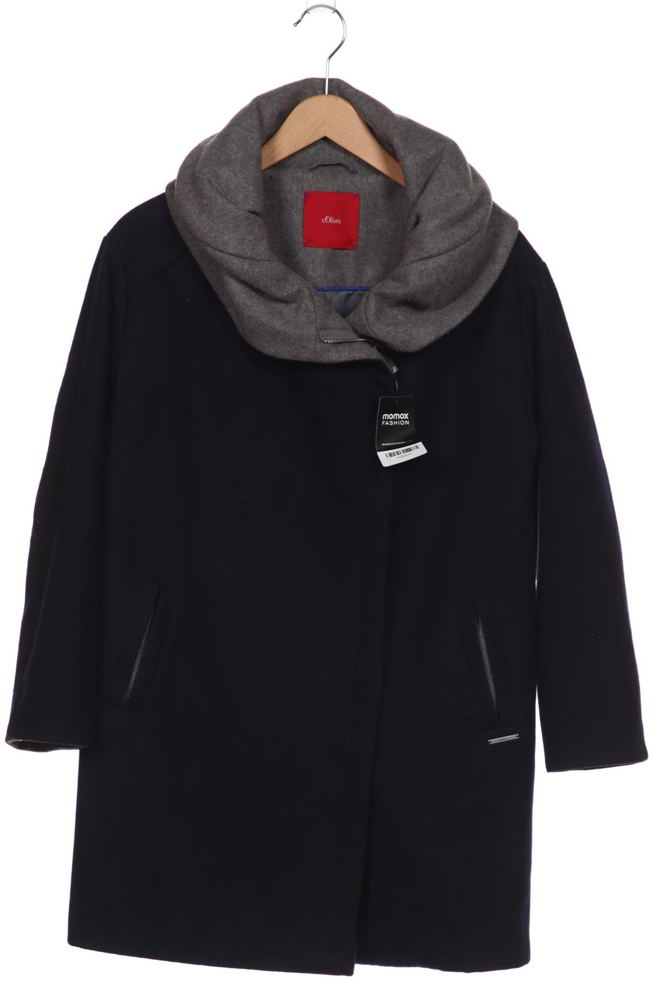 

s.Oliver Selection Damen Mantel, marineblau