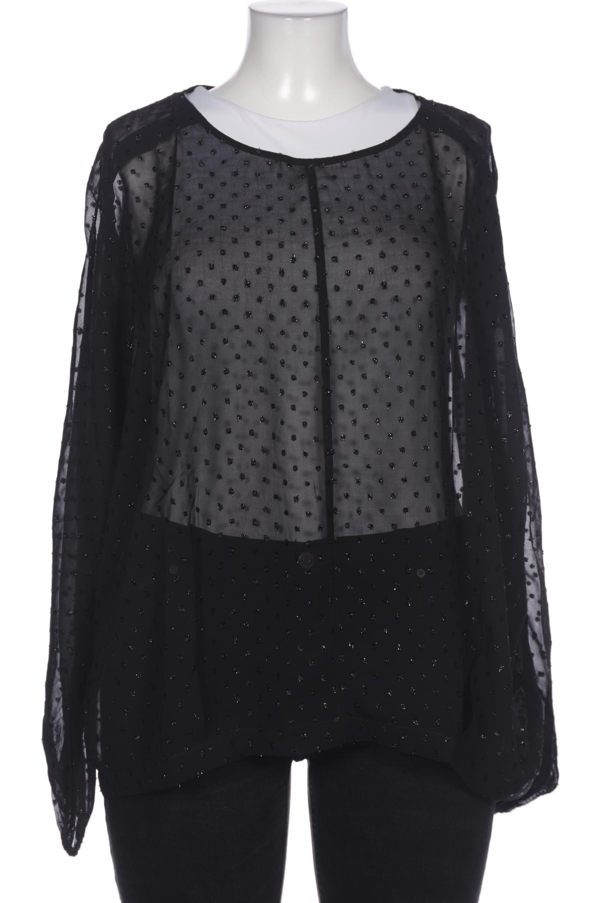

s.Oliver Selection Damen Bluse, schwarz, Gr. 48
