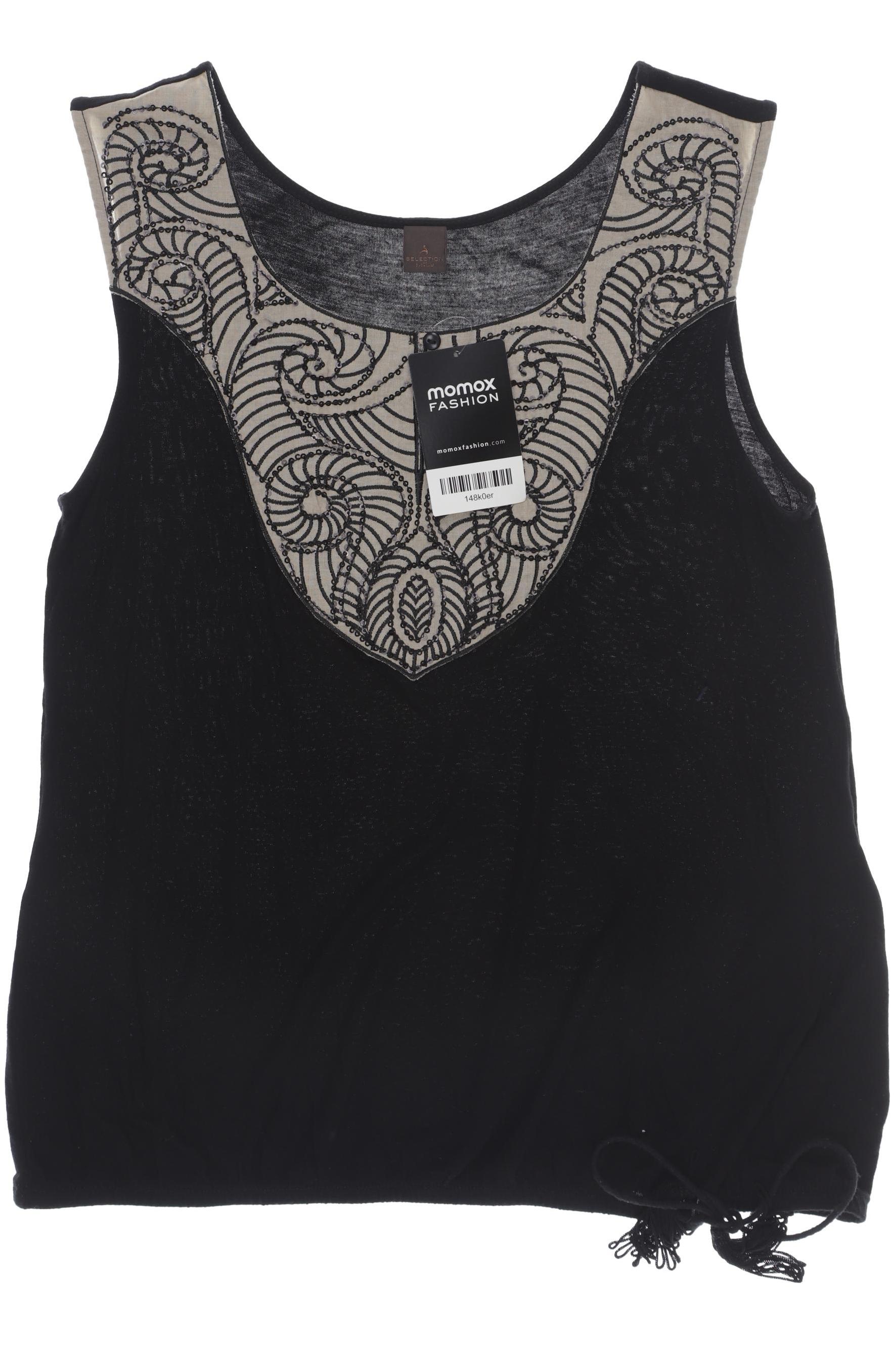 

s.Oliver Selection Damen Top, schwarz