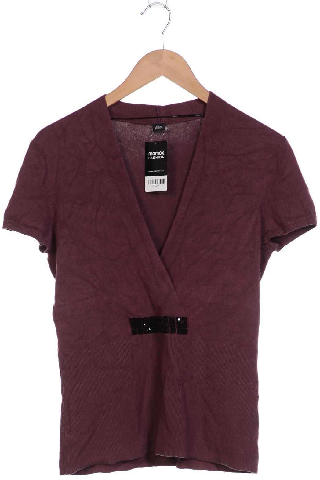 

s.Oliver Selection Damen Pullover, bordeaux, Gr. 42