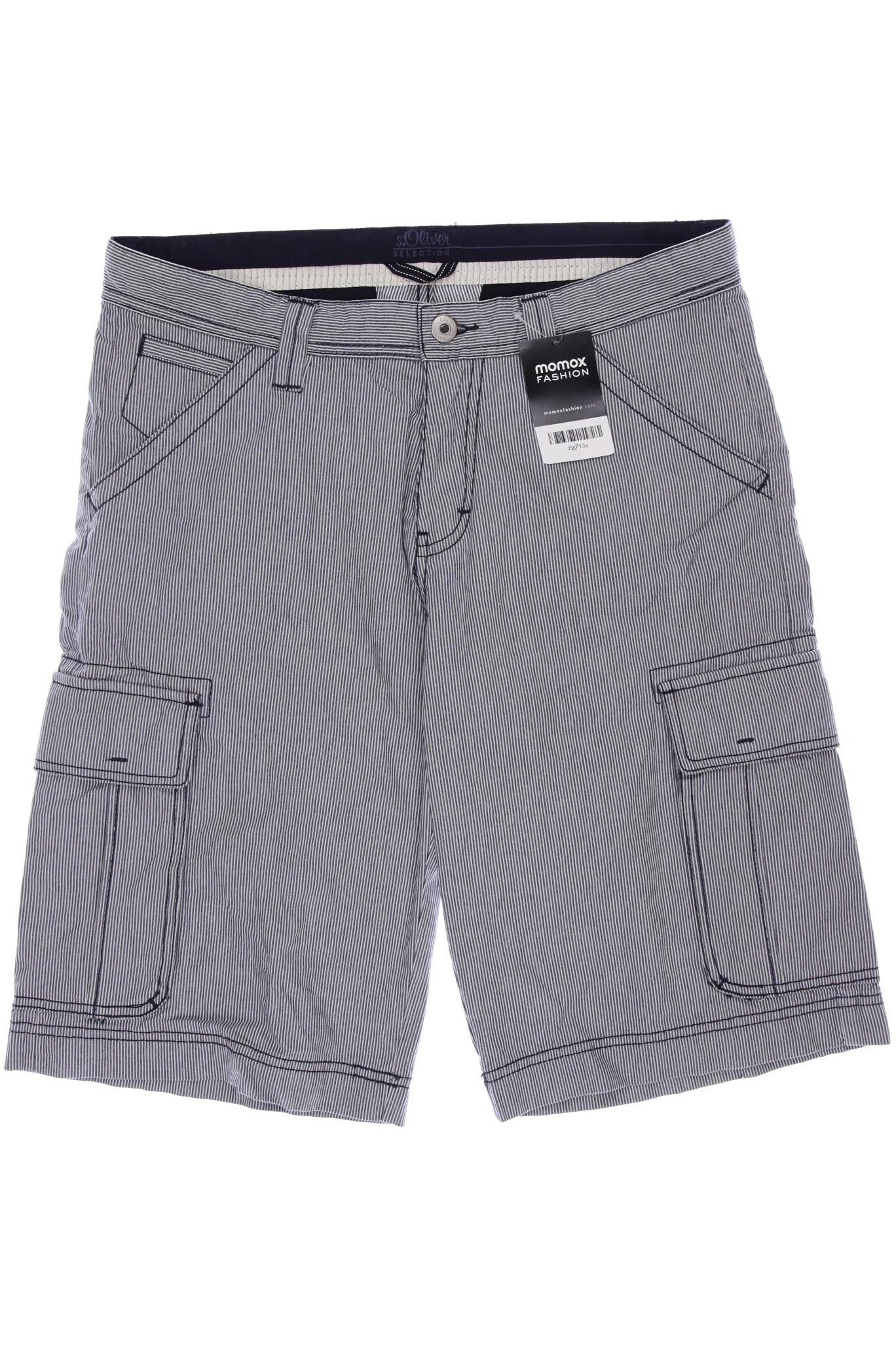 

s.Oliver Selection Herren Shorts, blau