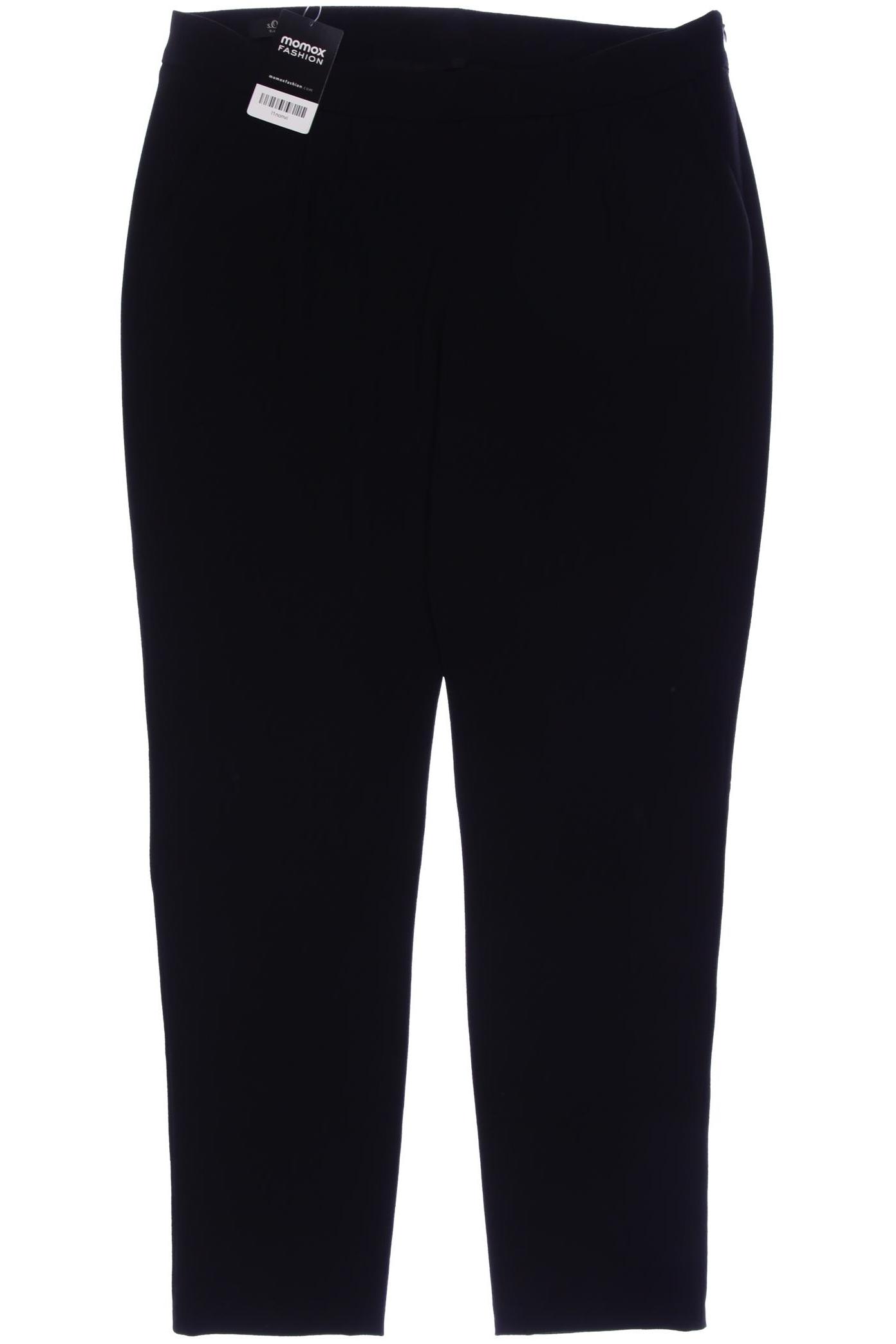 

s.Oliver Selection Damen Stoffhose, schwarz