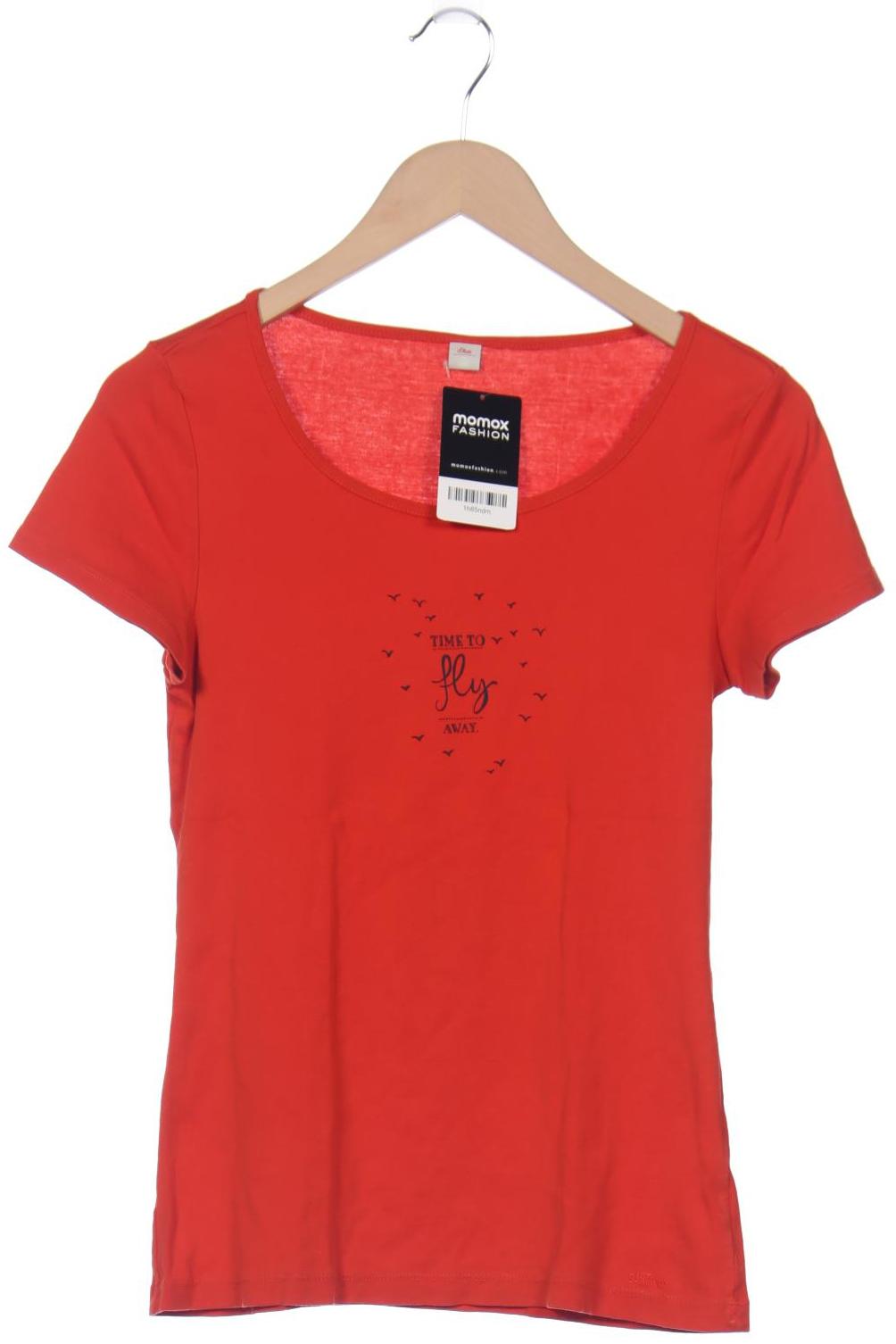 

s.Oliver Selection Damen T-Shirt, orange