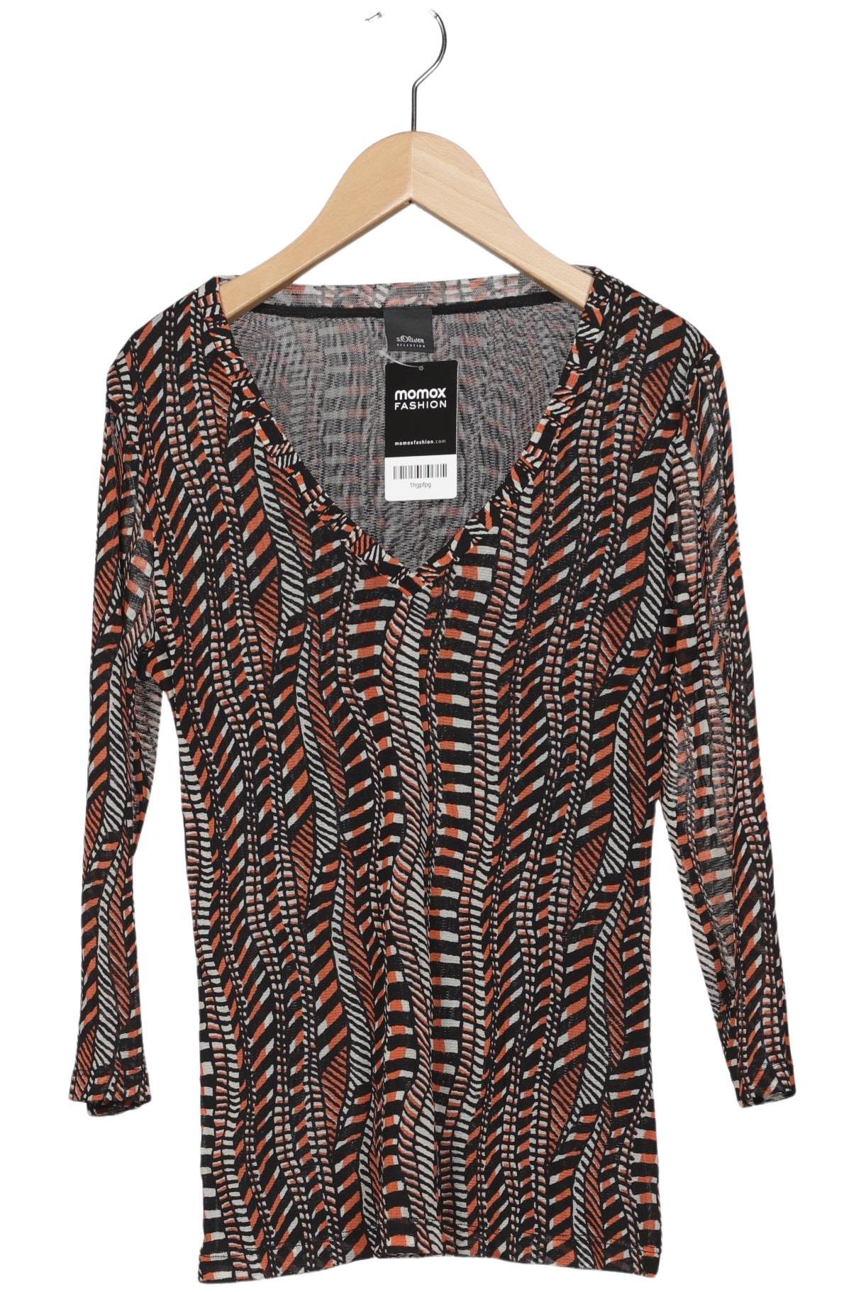 

s.Oliver Selection Damen Langarmshirt, mehrfarbig, Gr. 40