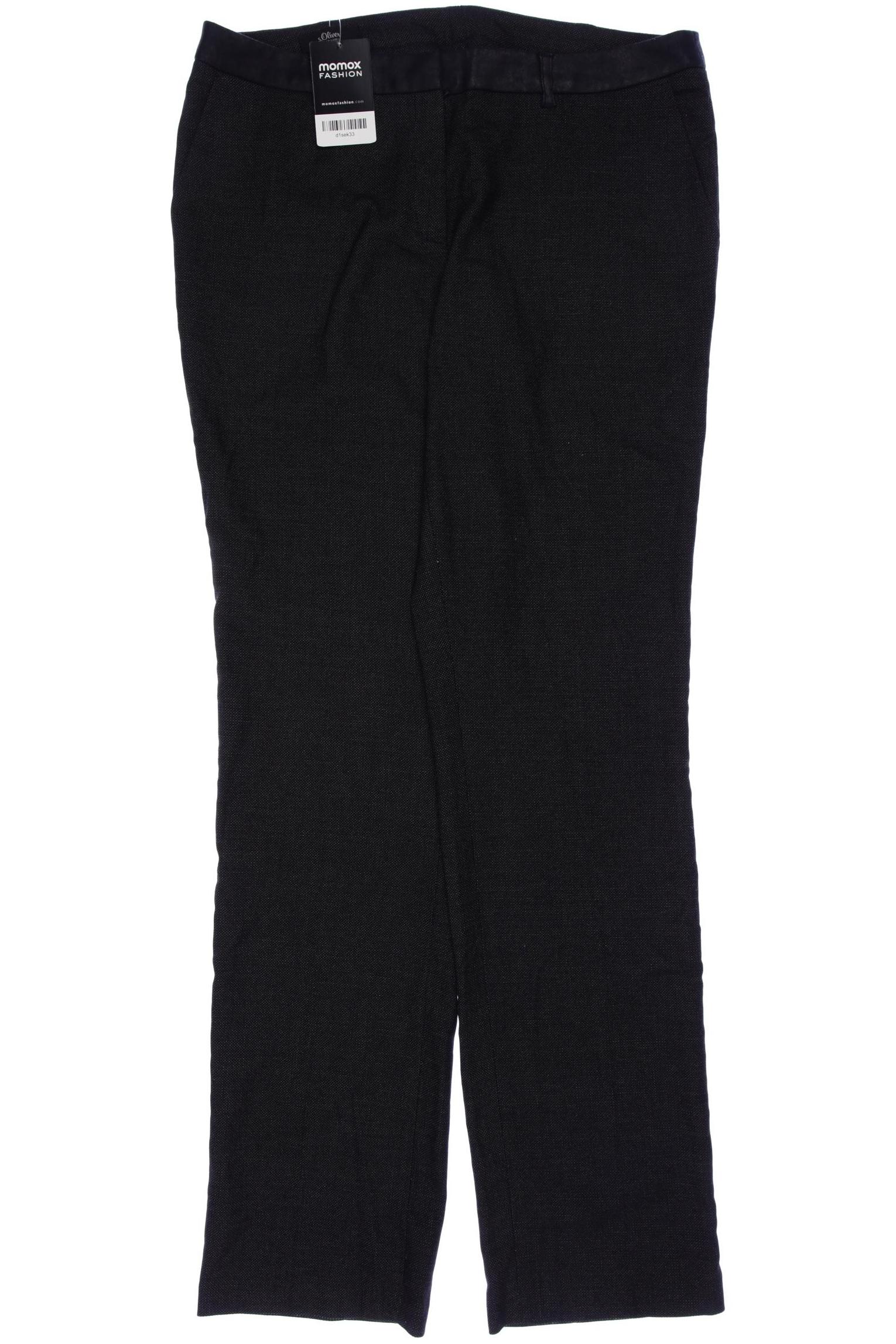 

s.Oliver Selection Damen Stoffhose, grau, Gr. 40