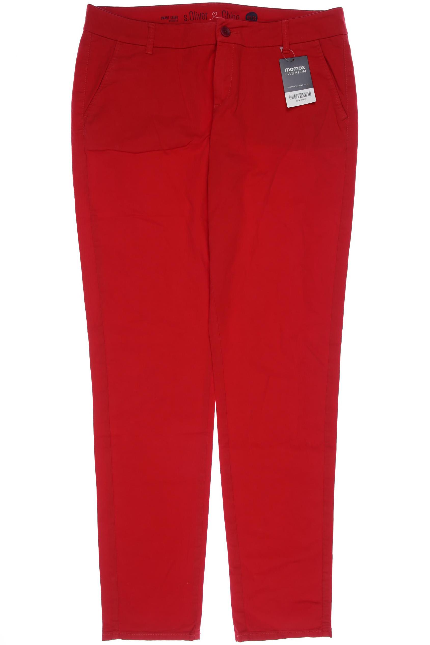 

s.Oliver Selection Damen Stoffhose, rot, Gr. 42