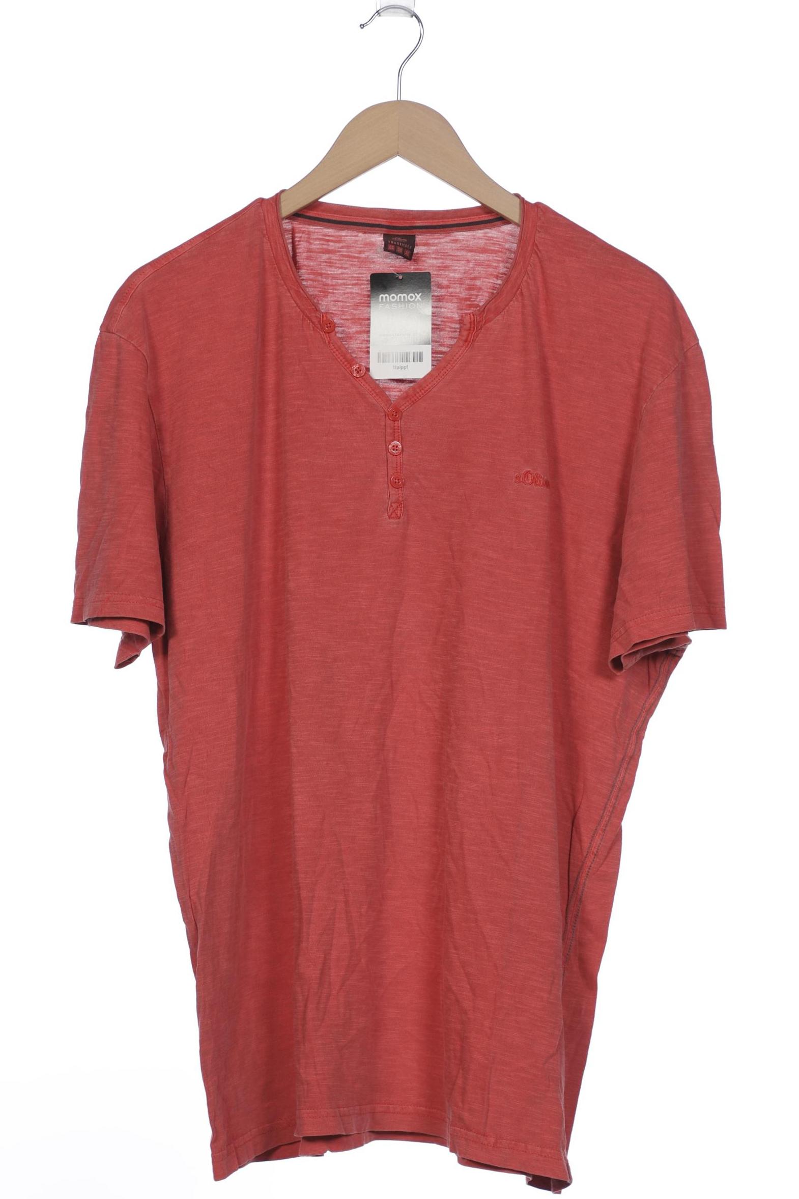 

s.Oliver Selection Herren T-Shirt, rot, Gr. 56