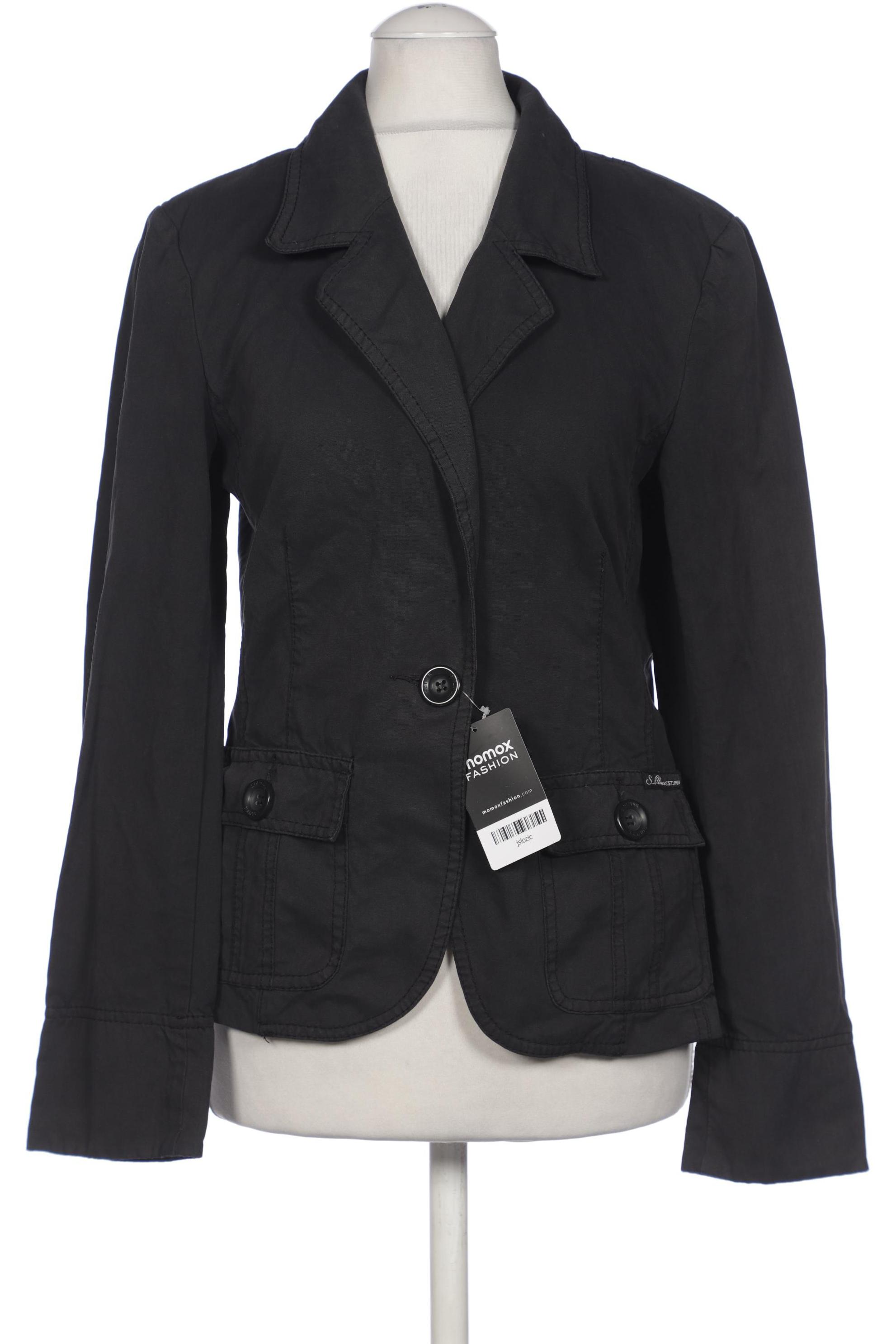 

s.Oliver Selection Damen Blazer, schwarz
