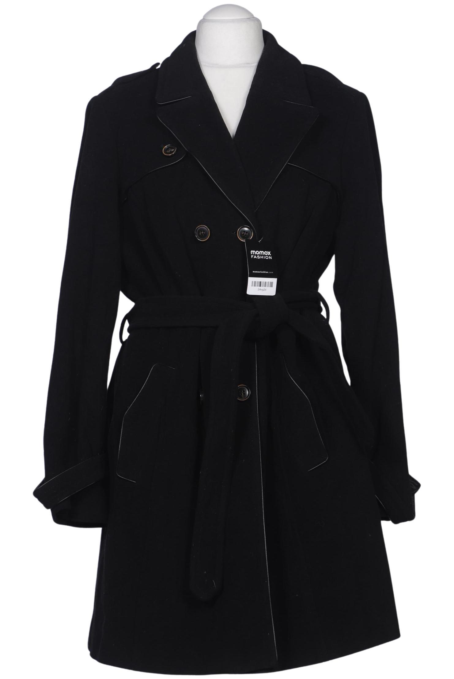 

s.Oliver Selection Damen Mantel, schwarz, Gr. 46