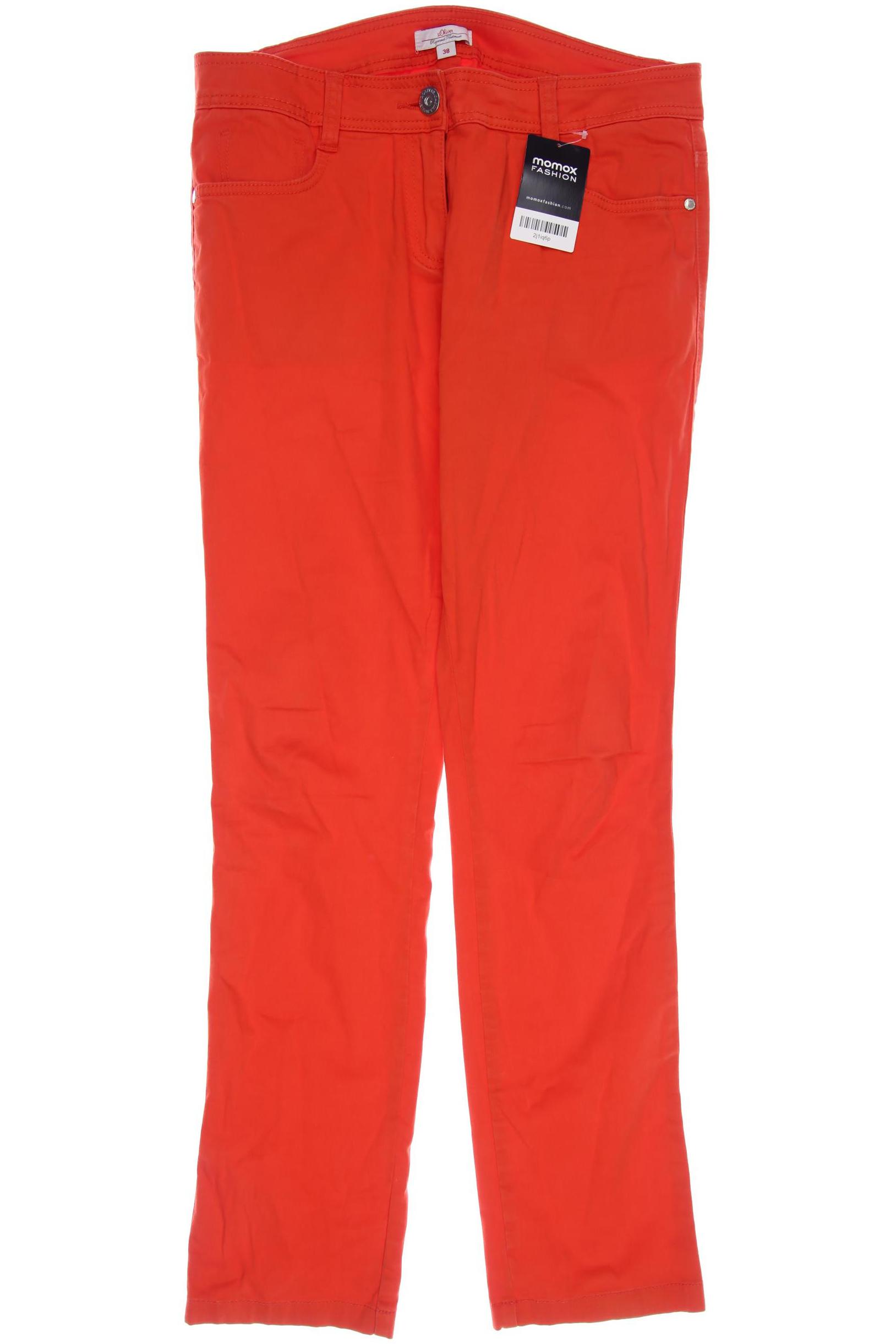 

s.Oliver Selection Damen Stoffhose, orange