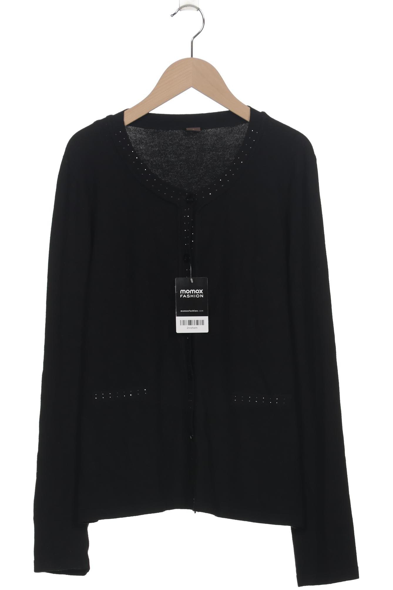 

s.Oliver Selection Damen Strickjacke, schwarz, Gr. 46