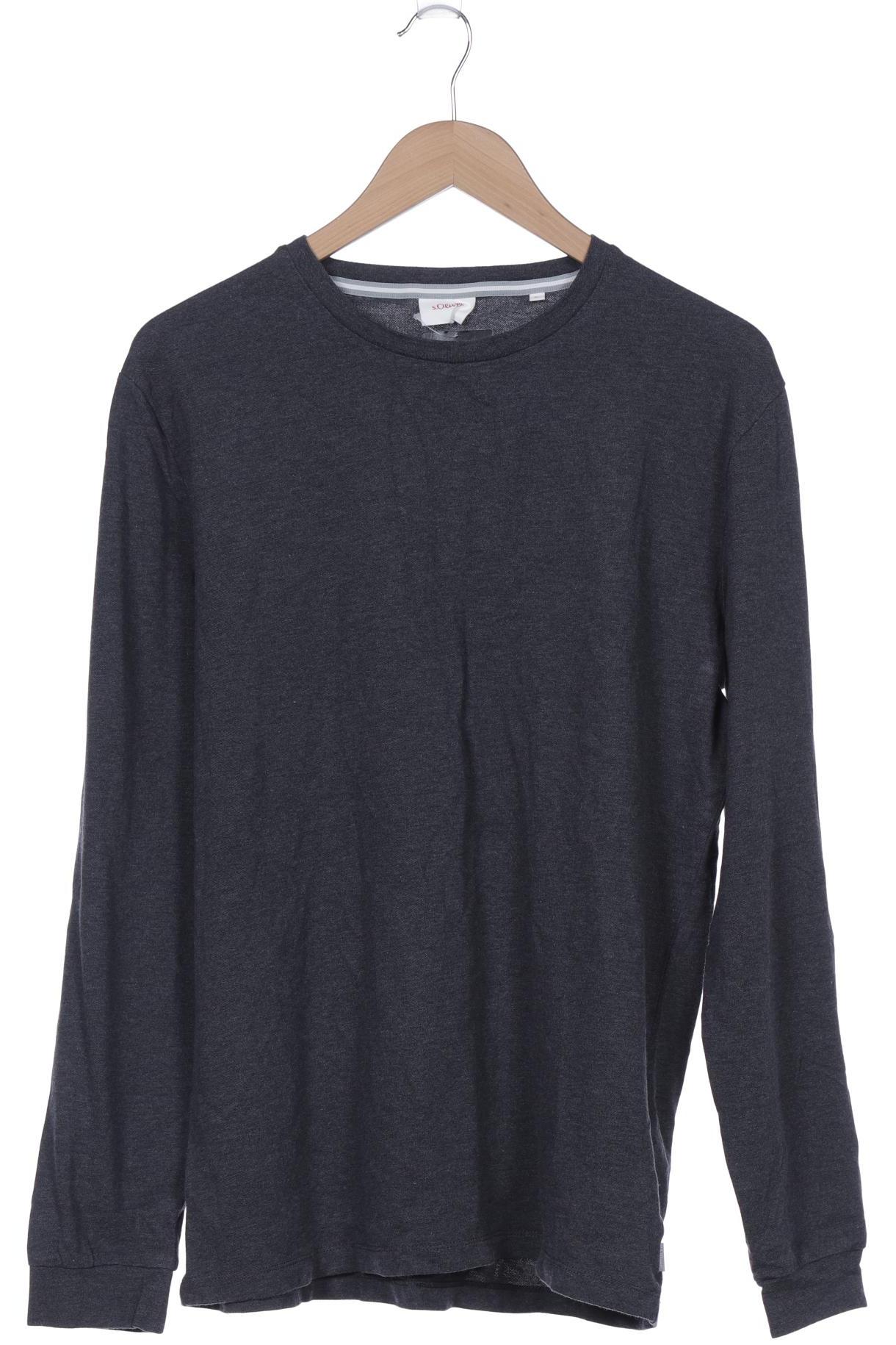 

s.Oliver Selection Damen Langarmshirt, grau, Gr. 44