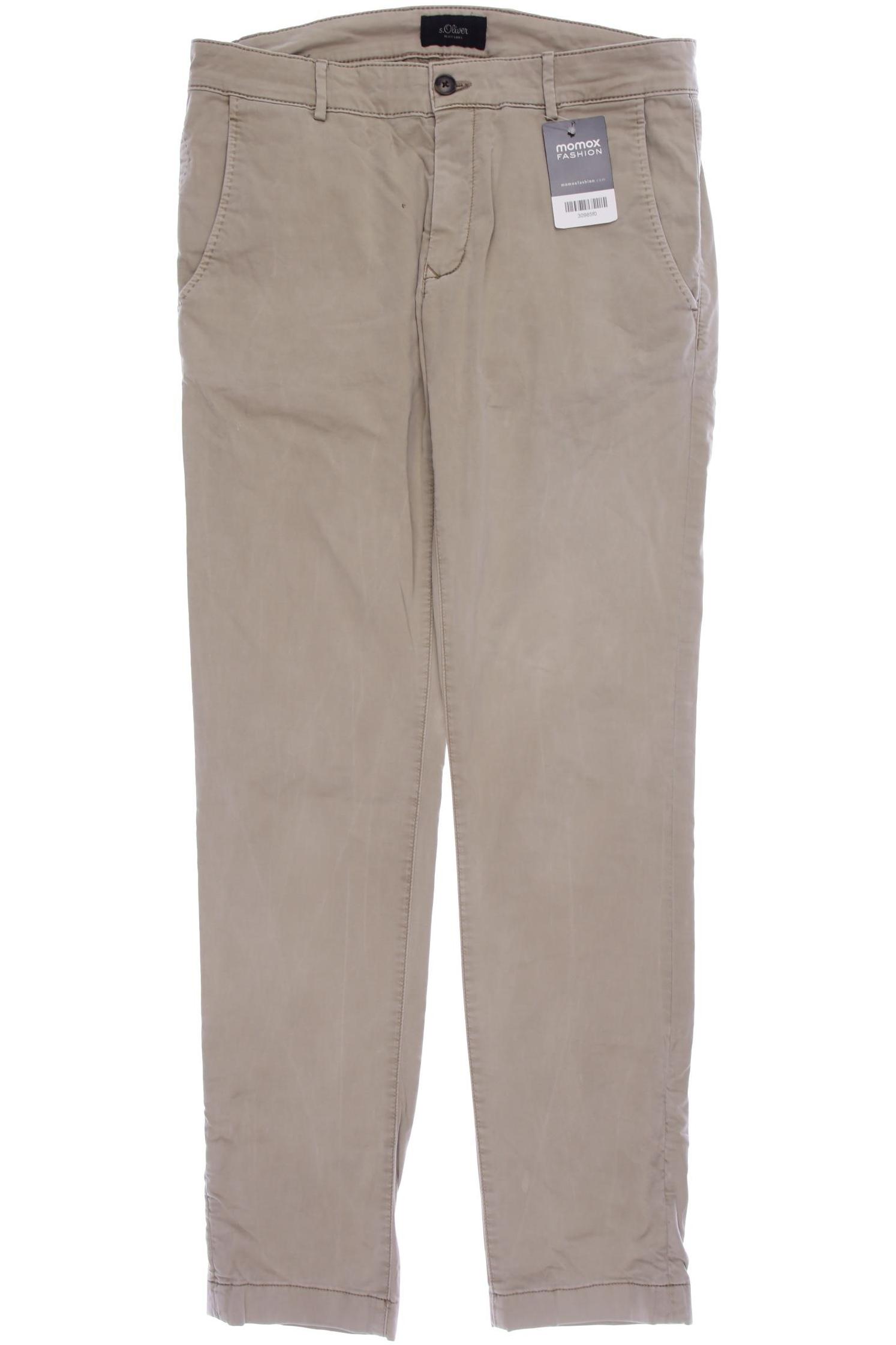 

s.Oliver Selection Herren Stoffhose, beige, Gr. 32