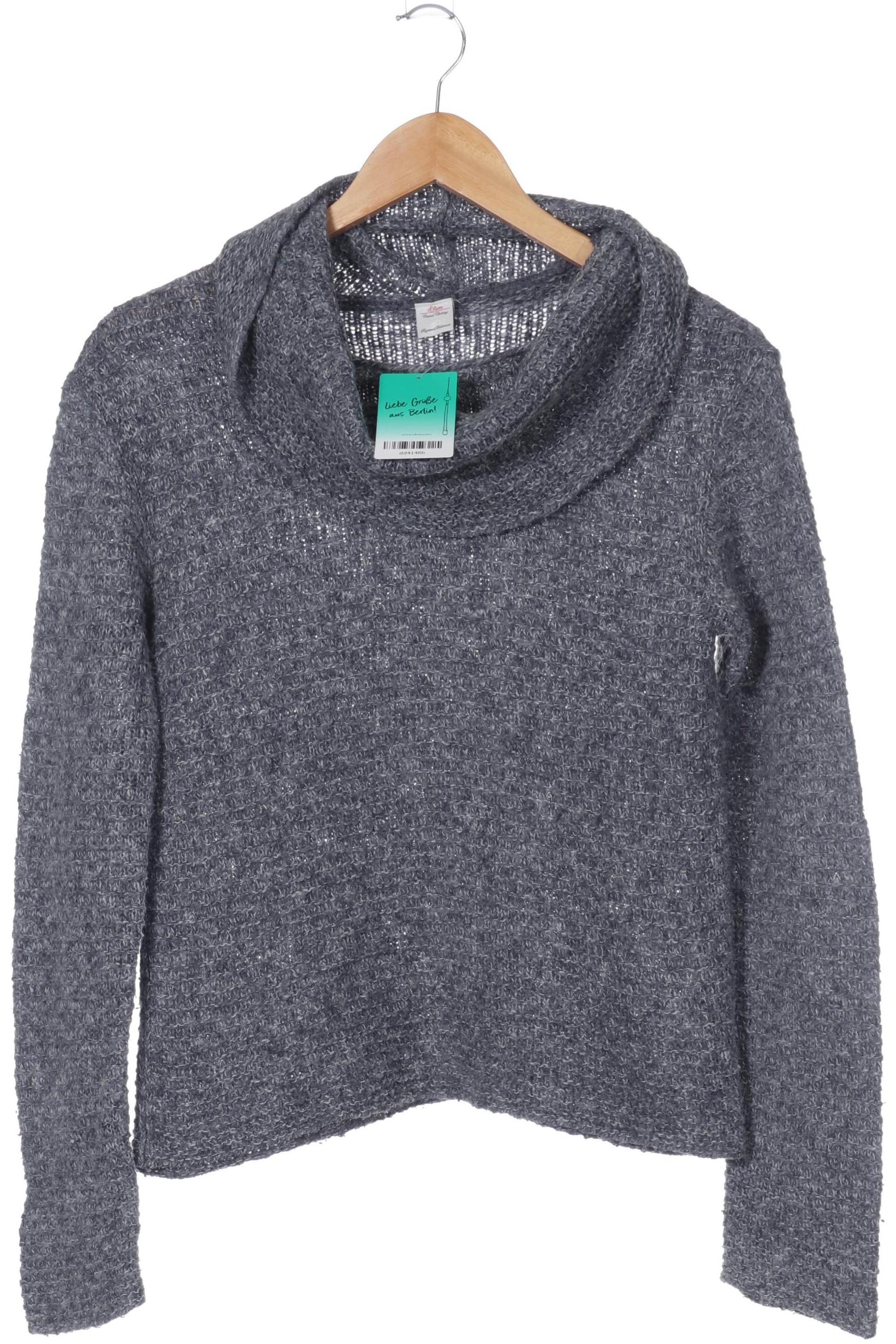 

s.Oliver Selection Damen Pullover, grau, Gr. 42