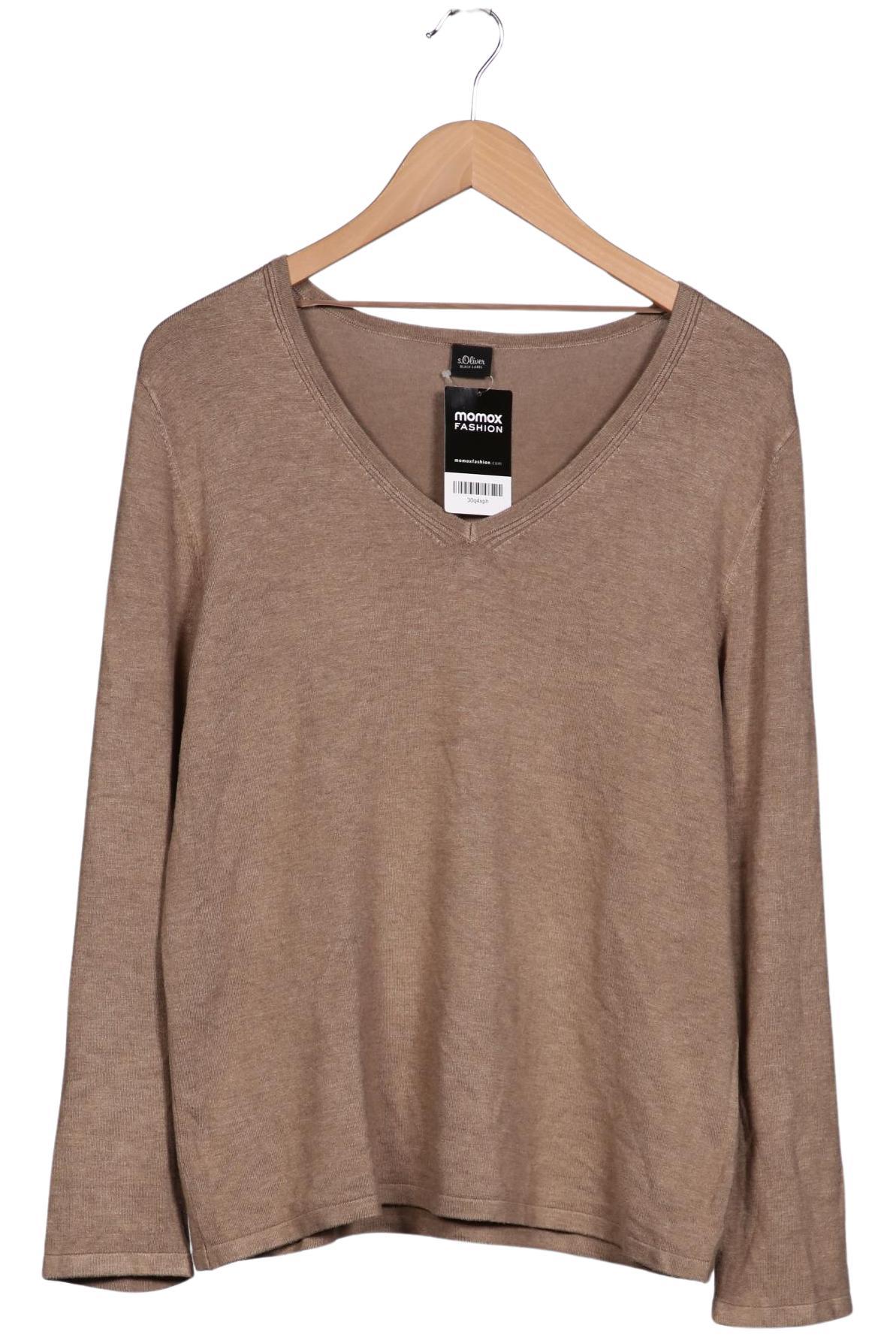 

s.Oliver Selection Damen Pullover, beige, Gr. 46