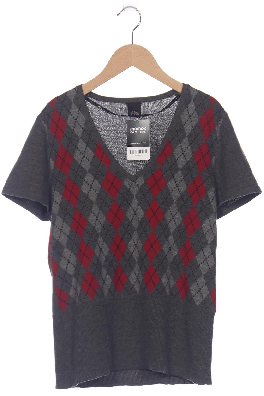 

s.Oliver Selection Damen Pullover, grau, Gr. 42