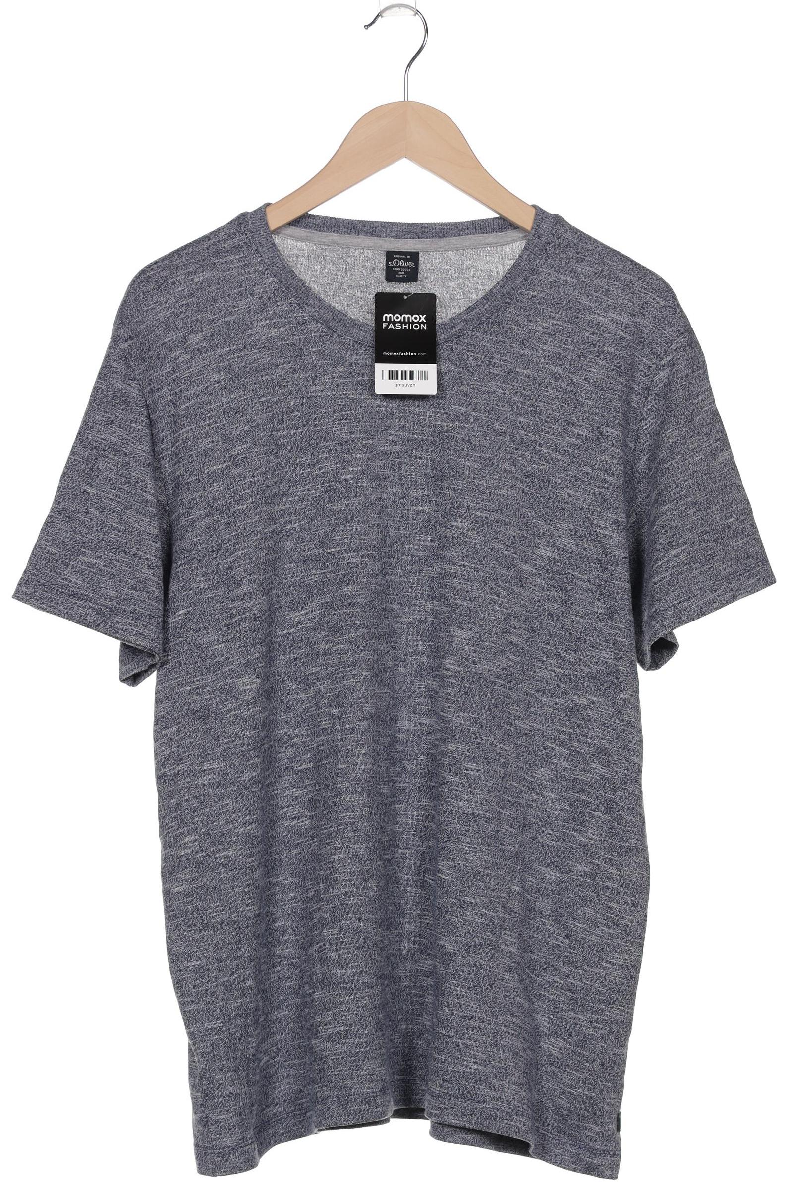 

s.Oliver Selection Herren T-Shirt, blau, Gr. 54