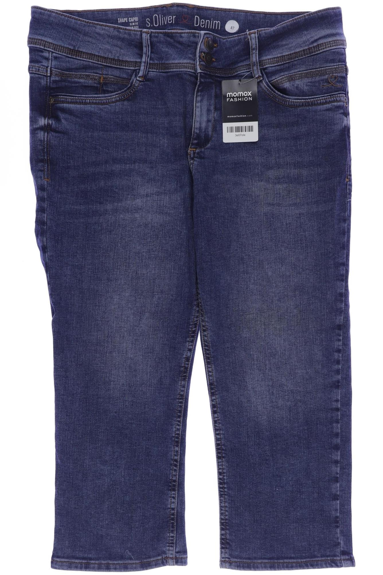 

s.Oliver Selection Damen Jeans, marineblau, Gr. 42