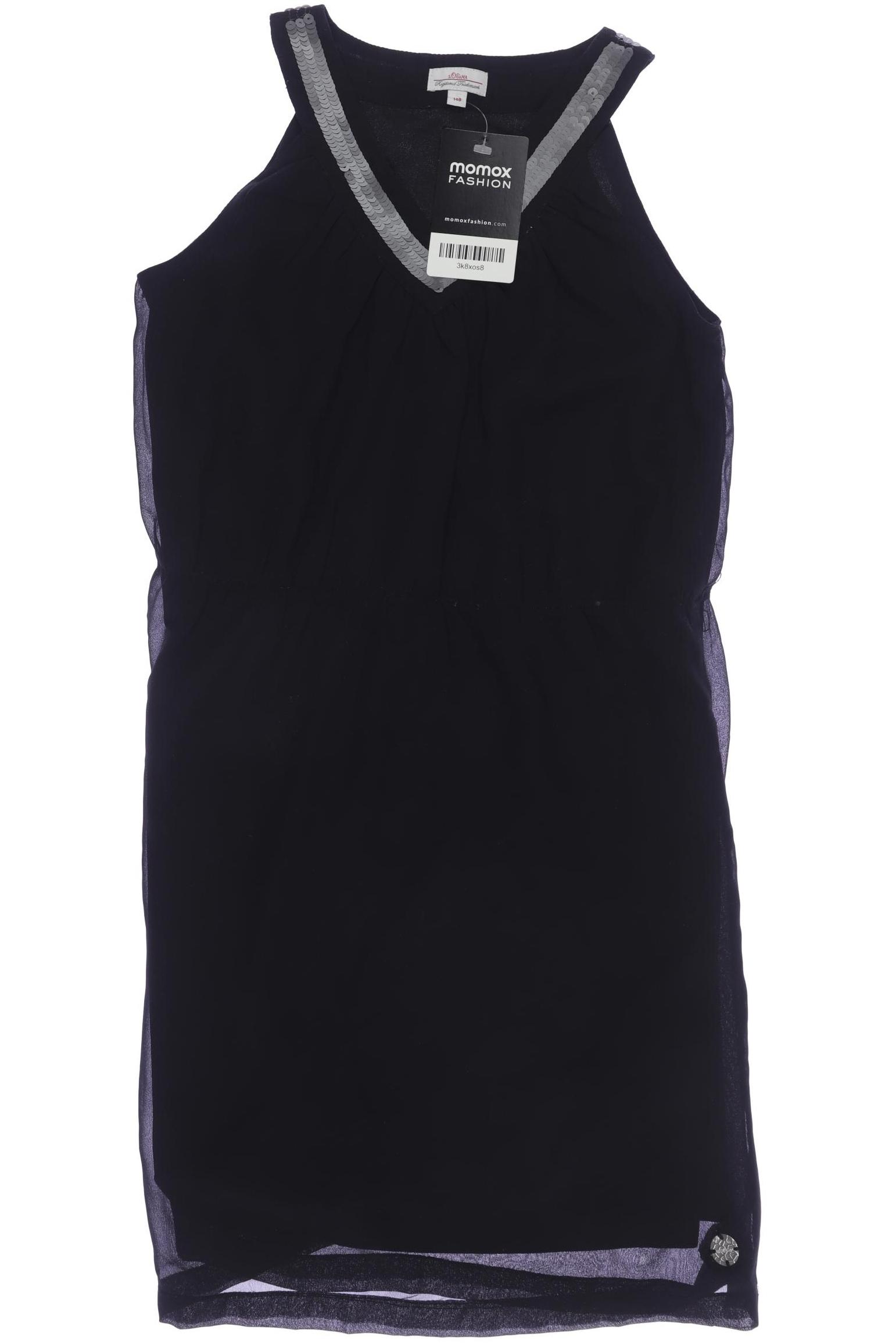 

s.Oliver Selection Mädchen Kleid, schwarz