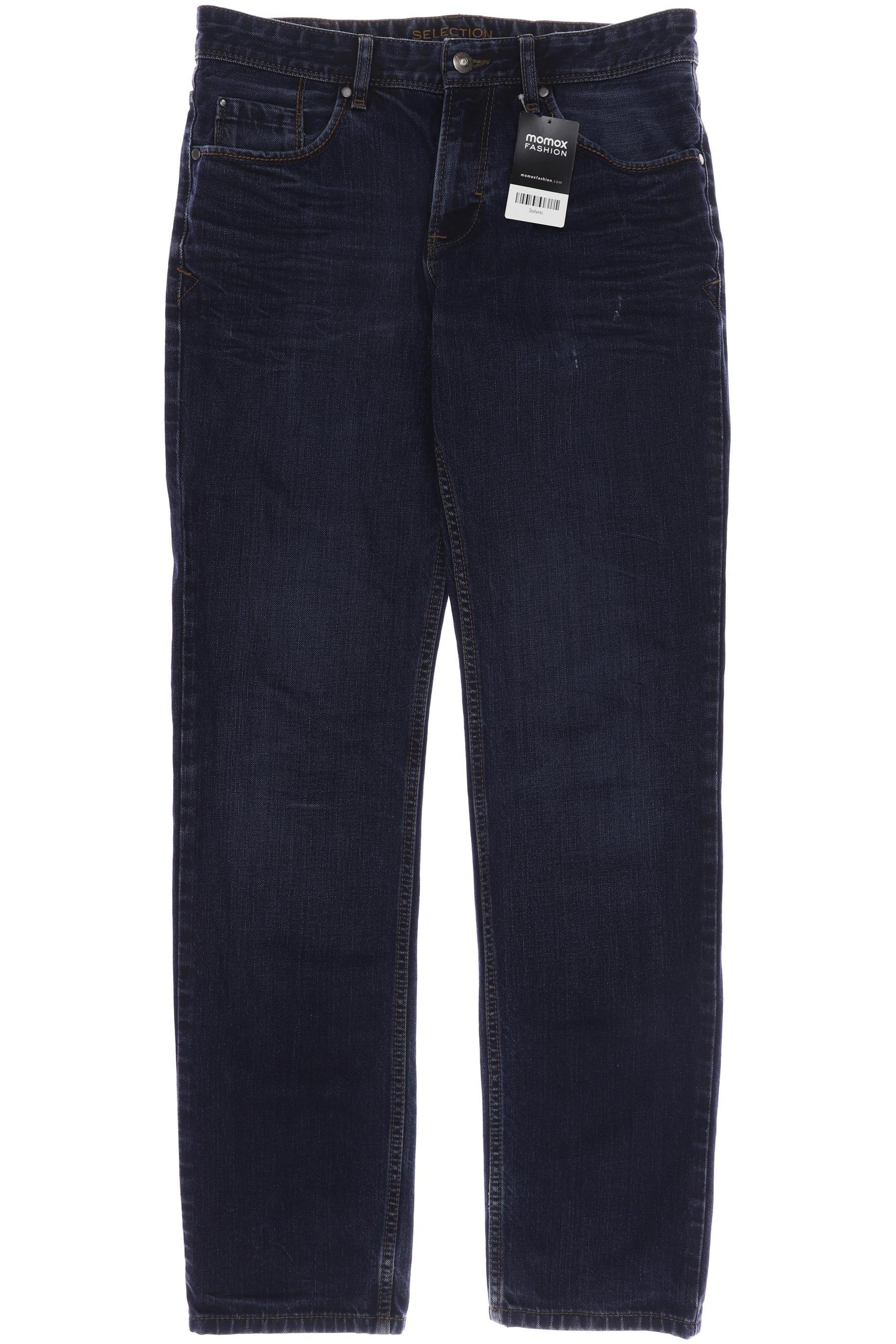 

s.Oliver Selection Herren Jeans, marineblau