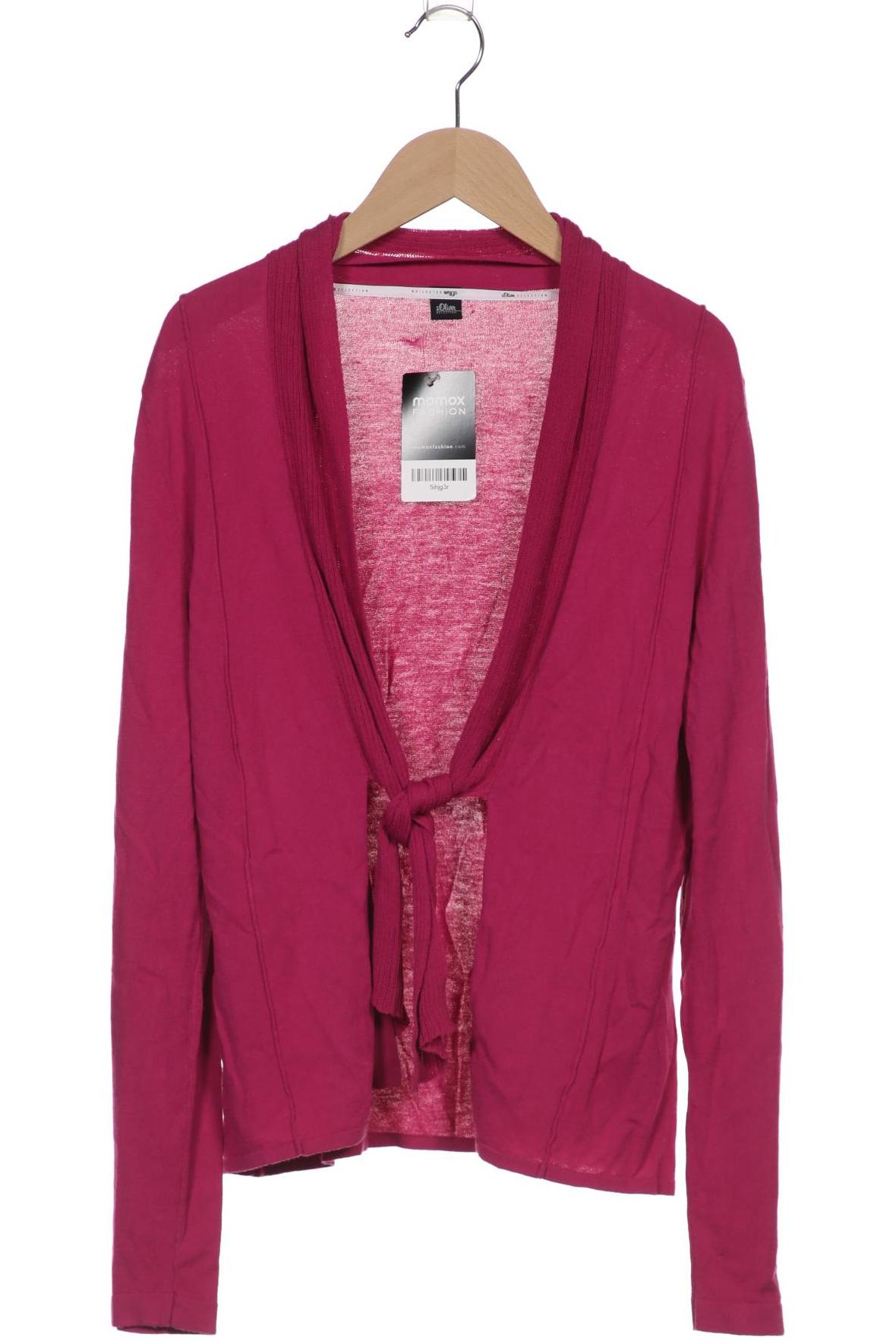 

s.Oliver Selection Damen Strickjacke, pink, Gr. 40