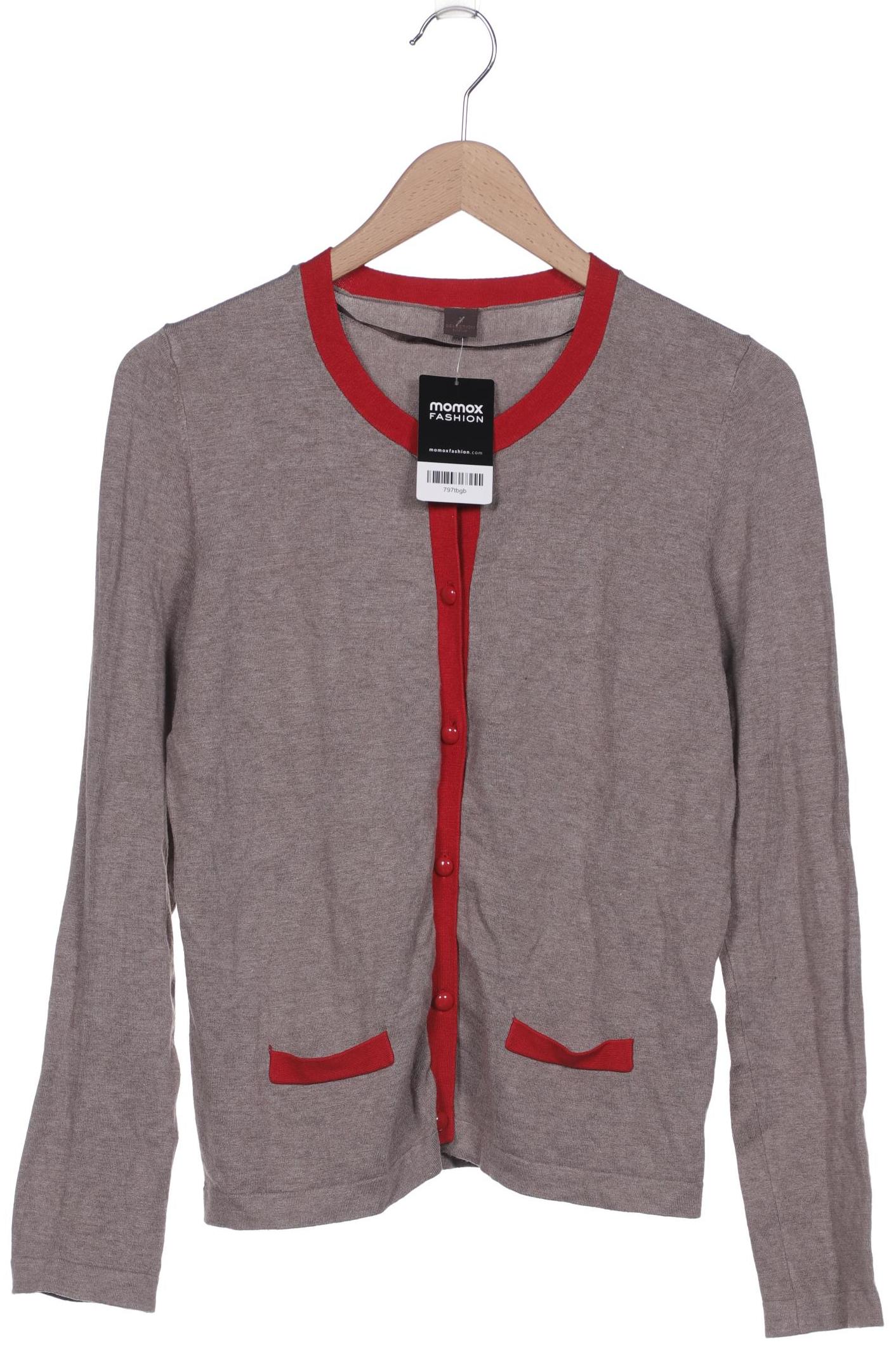 

s.Oliver Selection Damen Strickjacke, braun, Gr. 40
