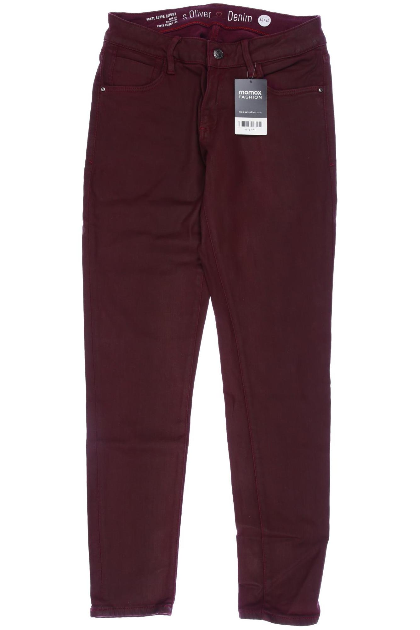 

s.Oliver Selection Damen Jeans, rot, Gr. 36