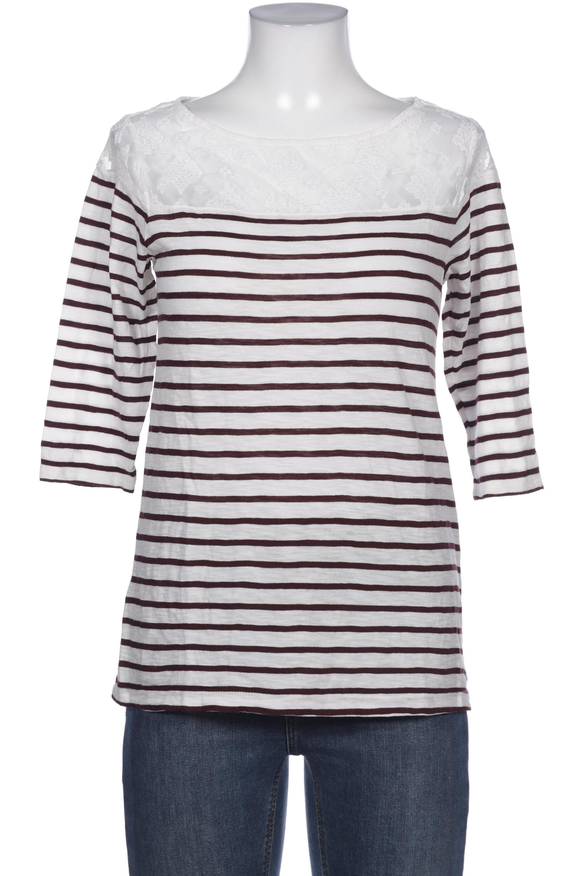 

s.Oliver Selection Damen Langarmshirt, weiß