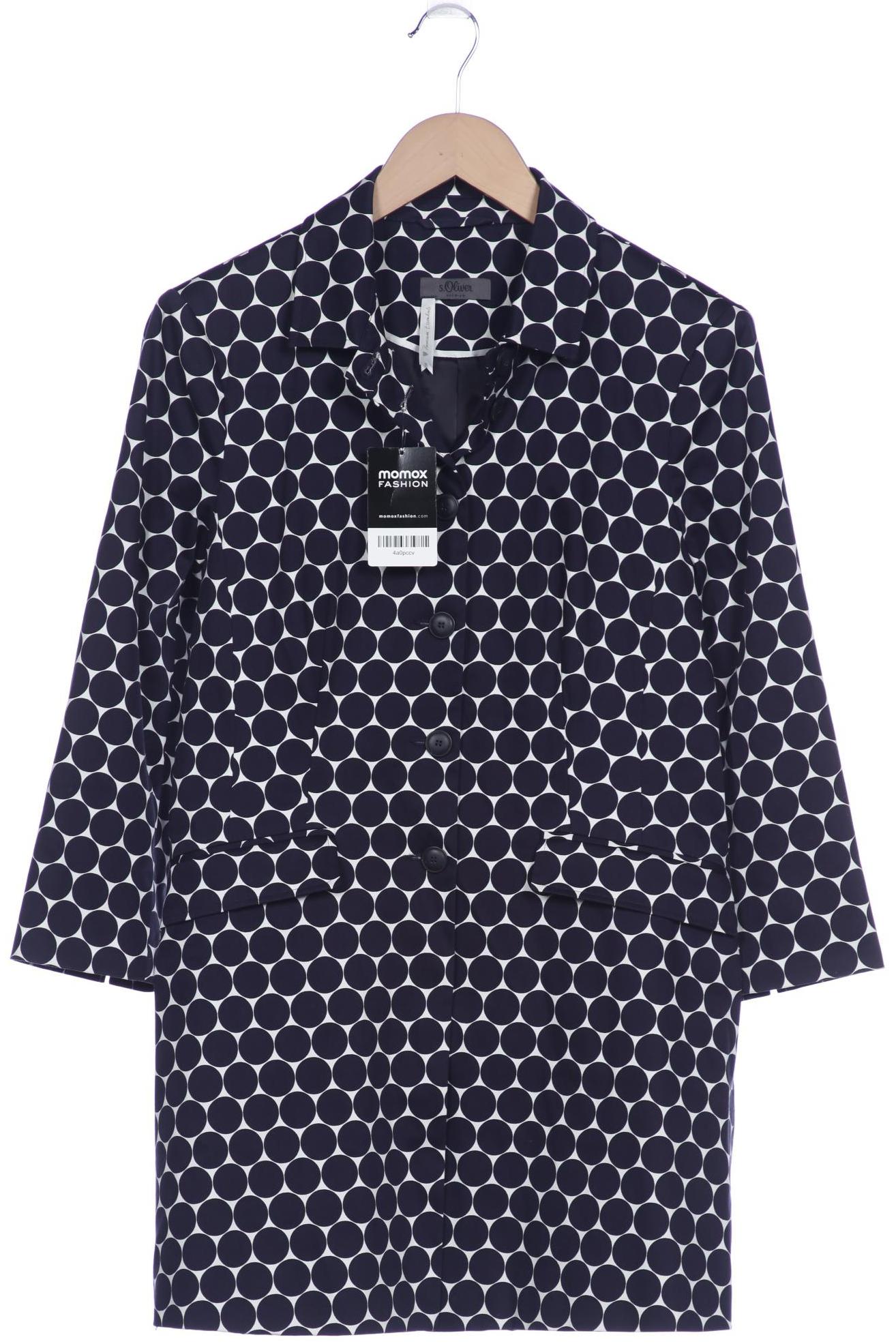 

s.Oliver Selection Damen Mantel, marineblau, Gr. 38
