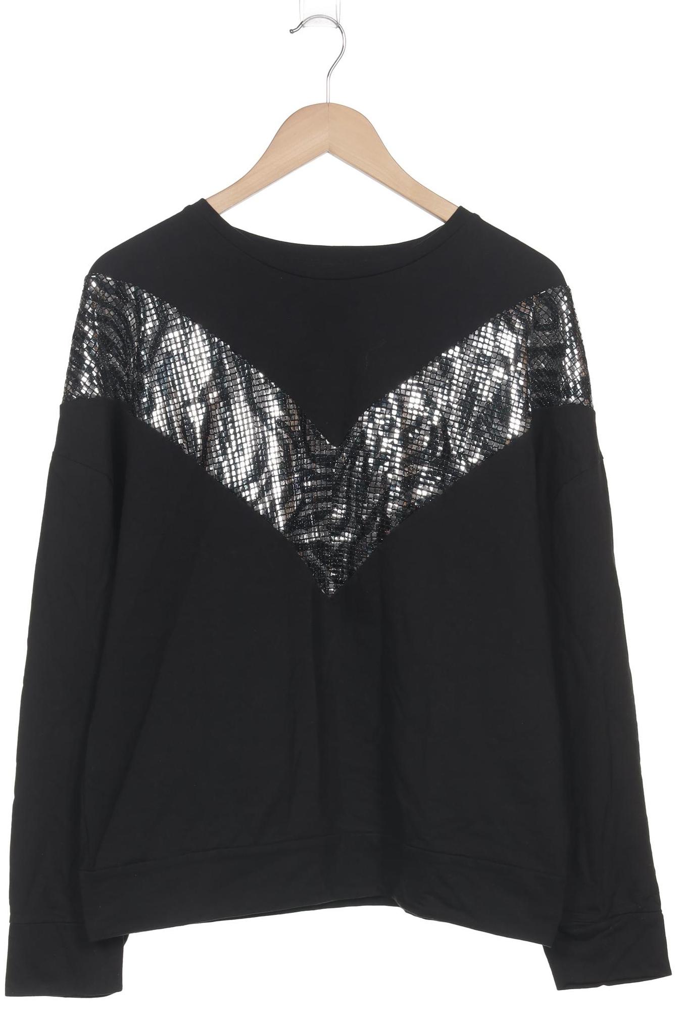 

s.Oliver Selection Damen Sweatshirt, schwarz, Gr. 42