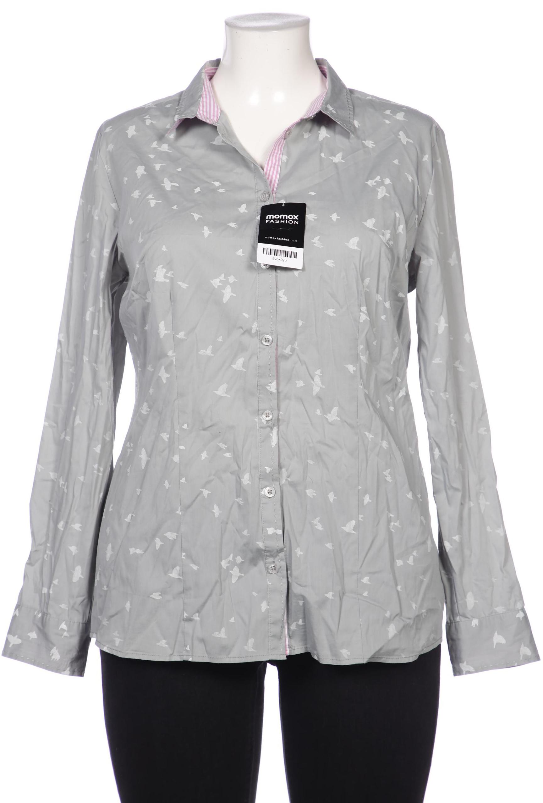 

s.Oliver Selection Damen Bluse, grau, Gr. 42