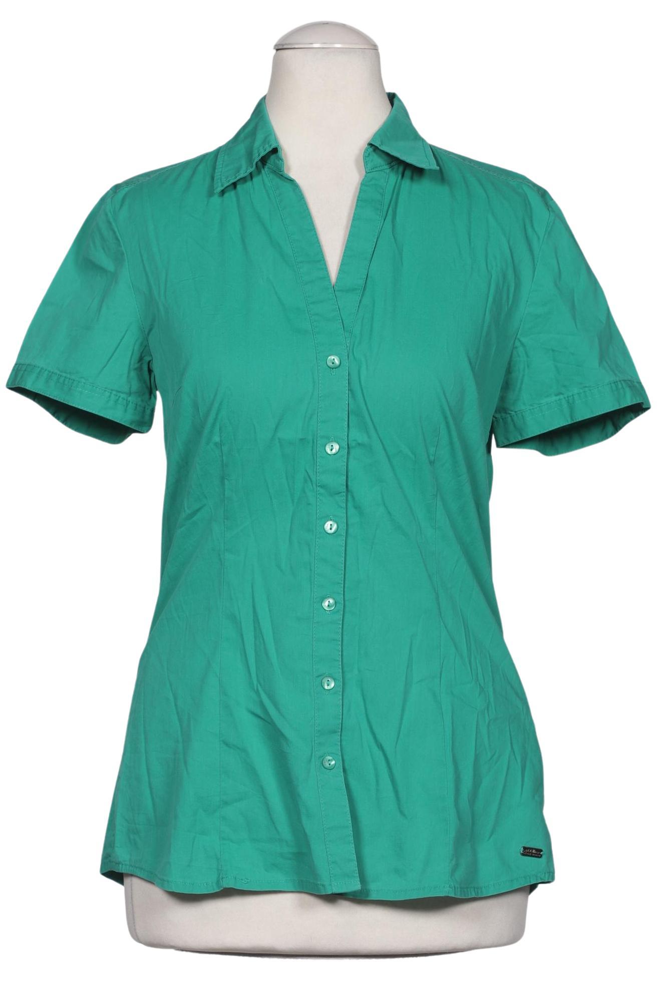 

s.Oliver Selection Damen Bluse, grün, Gr. 34