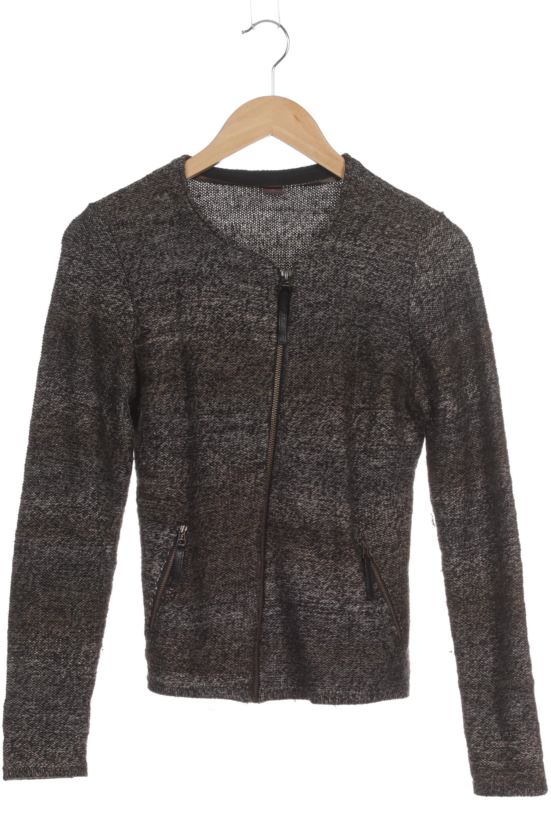 

s.Oliver Selection Damen Strickjacke, grün, Gr. 38