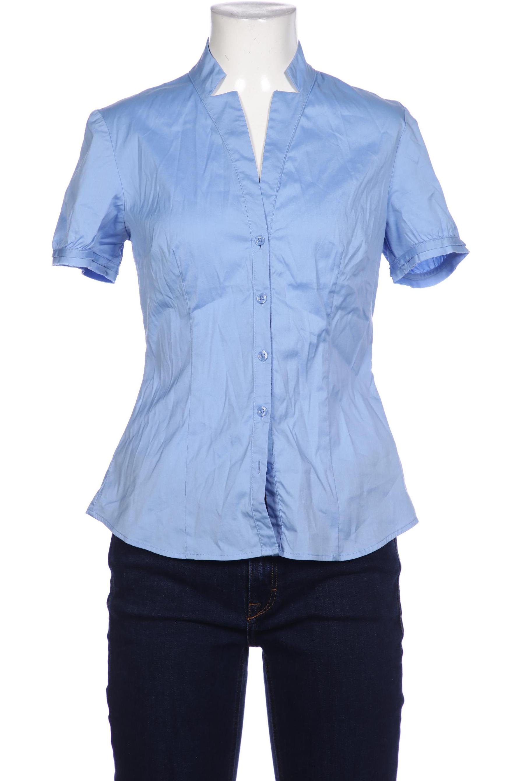 

s.Oliver Selection Damen Bluse, blau, Gr. 34