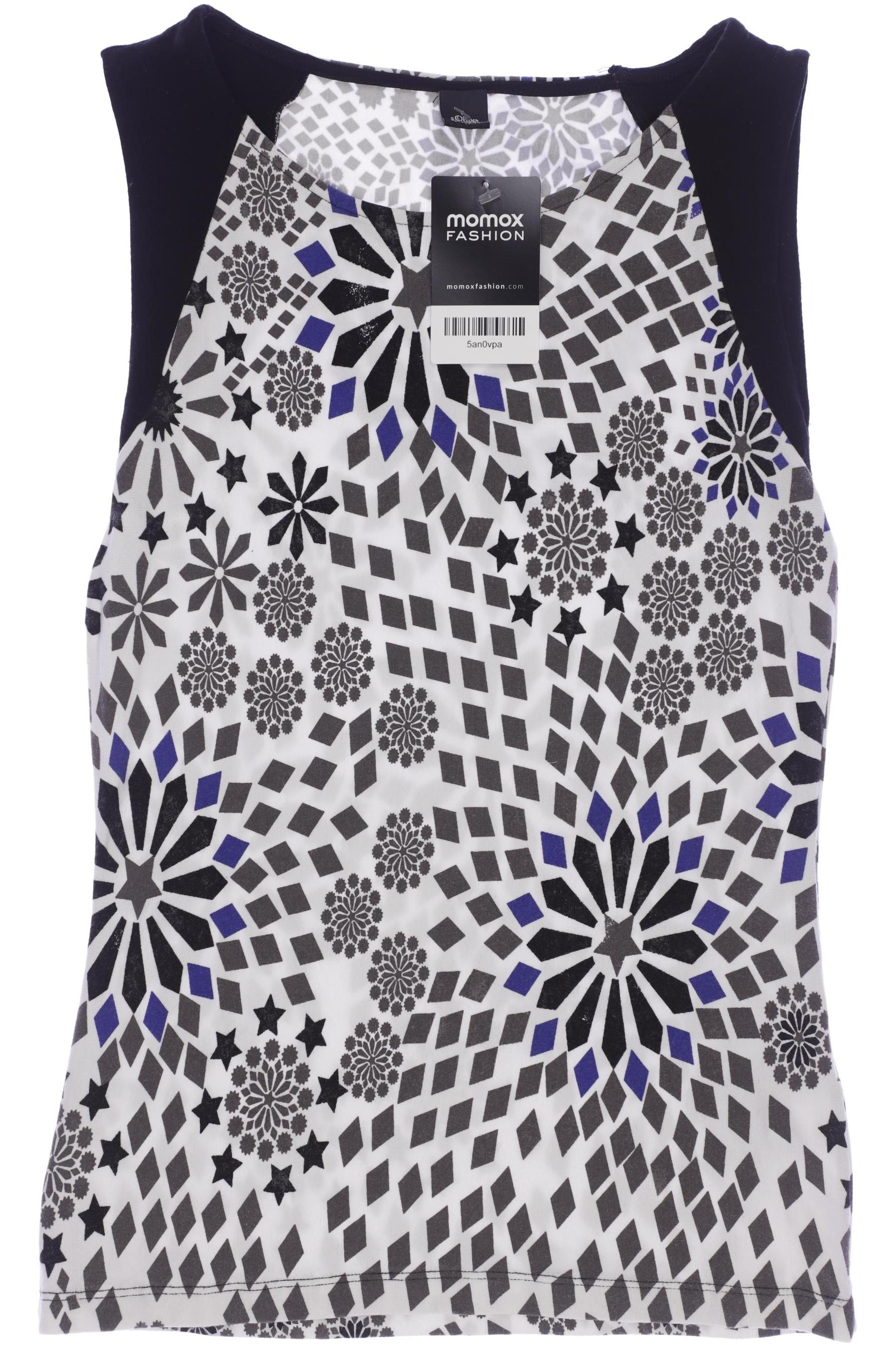 

s.Oliver Selection Damen Top, weiß, Gr. 34