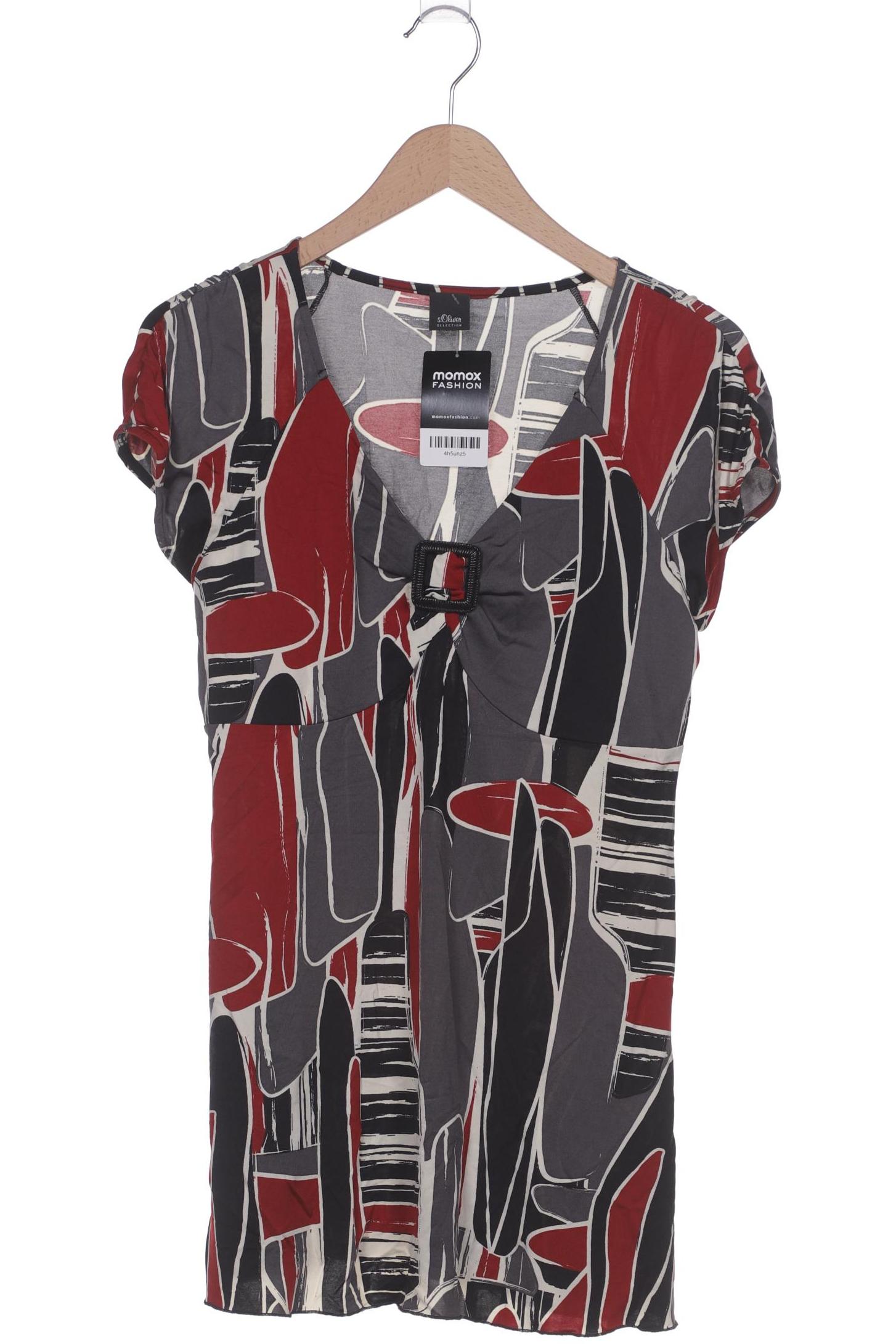 

s.Oliver Selection Damen T-Shirt, mehrfarbig, Gr. 42