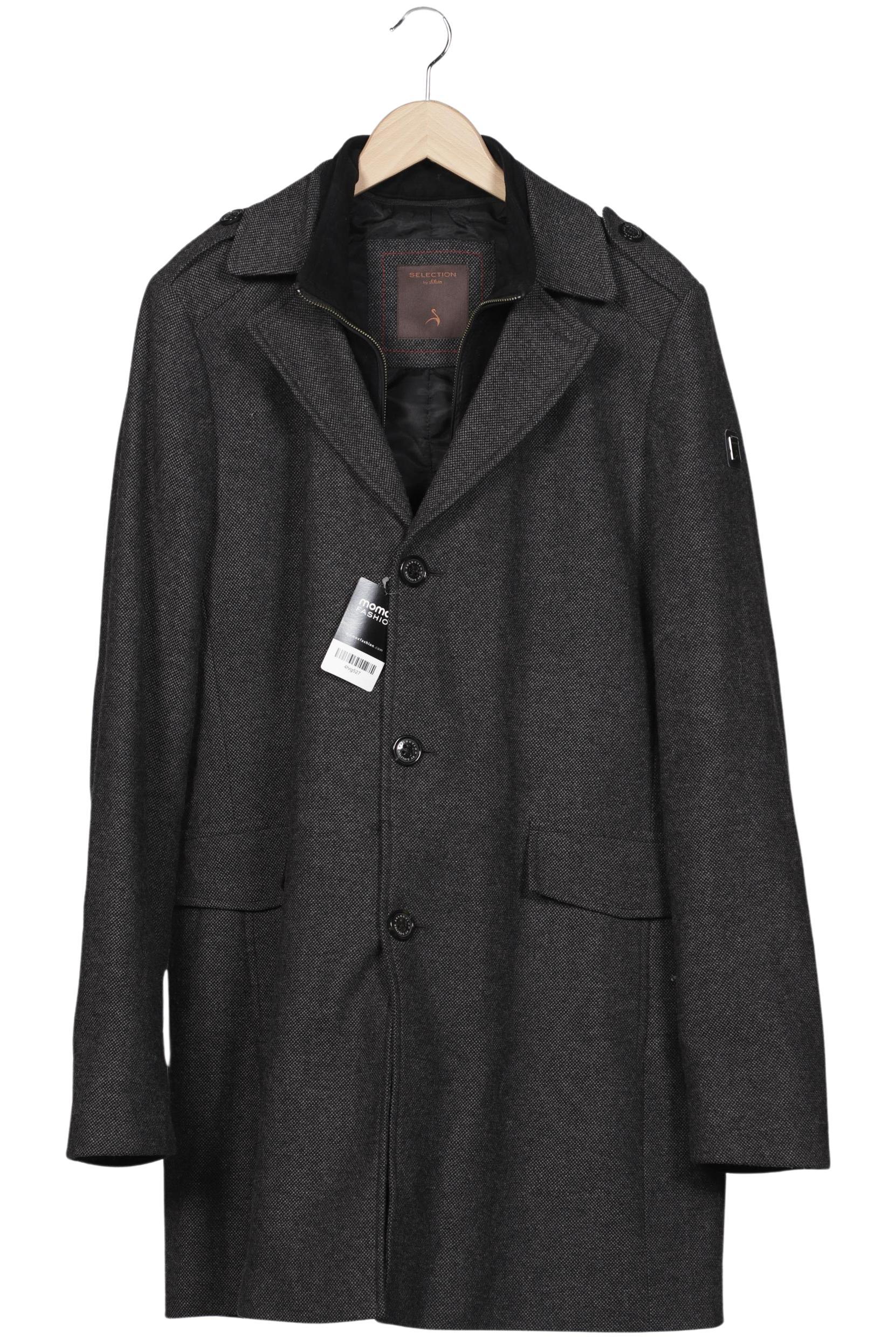 

s.Oliver Selection Herren Mantel, grau, Gr. 106