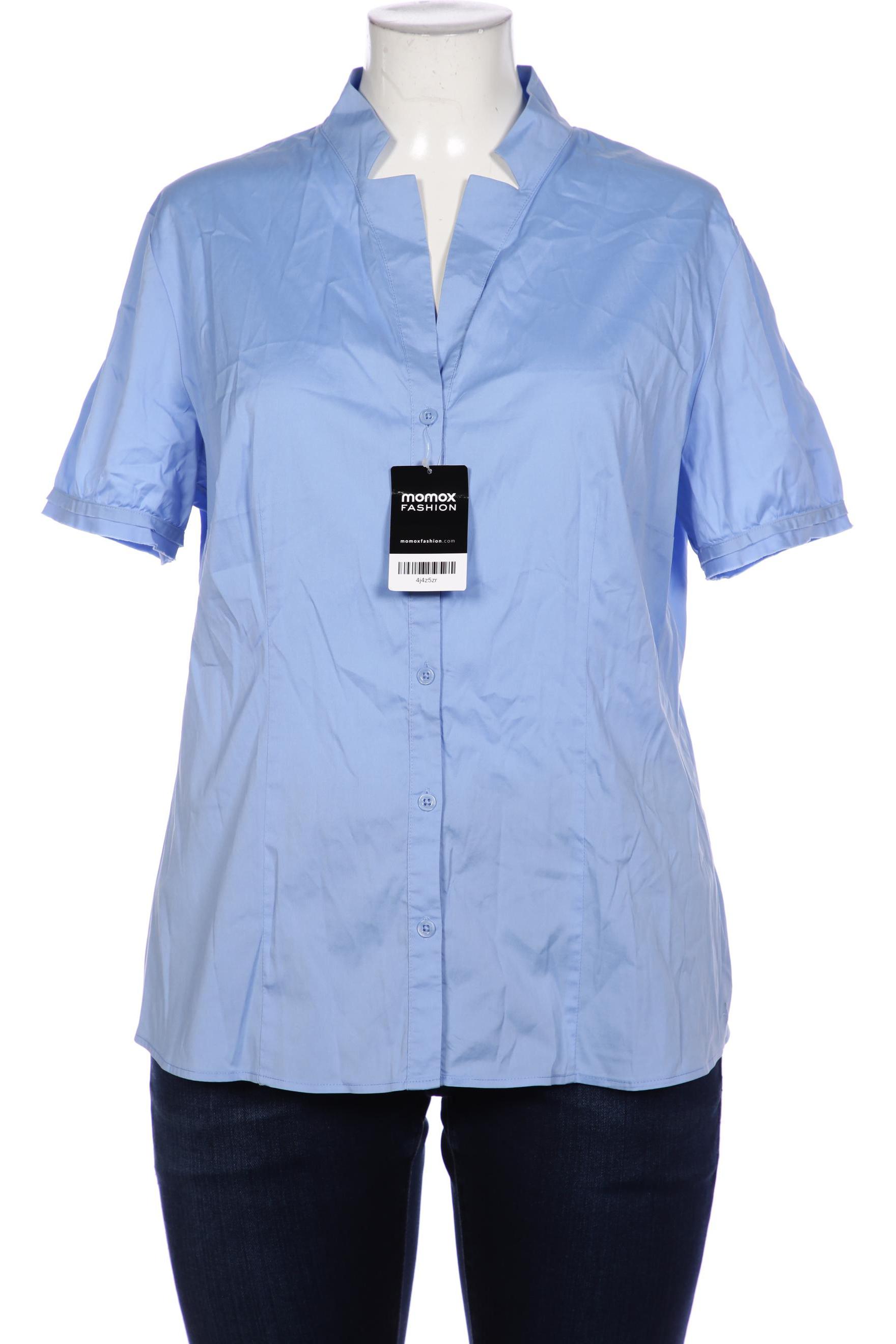 

s.Oliver Selection Damen Bluse, blau, Gr. 46